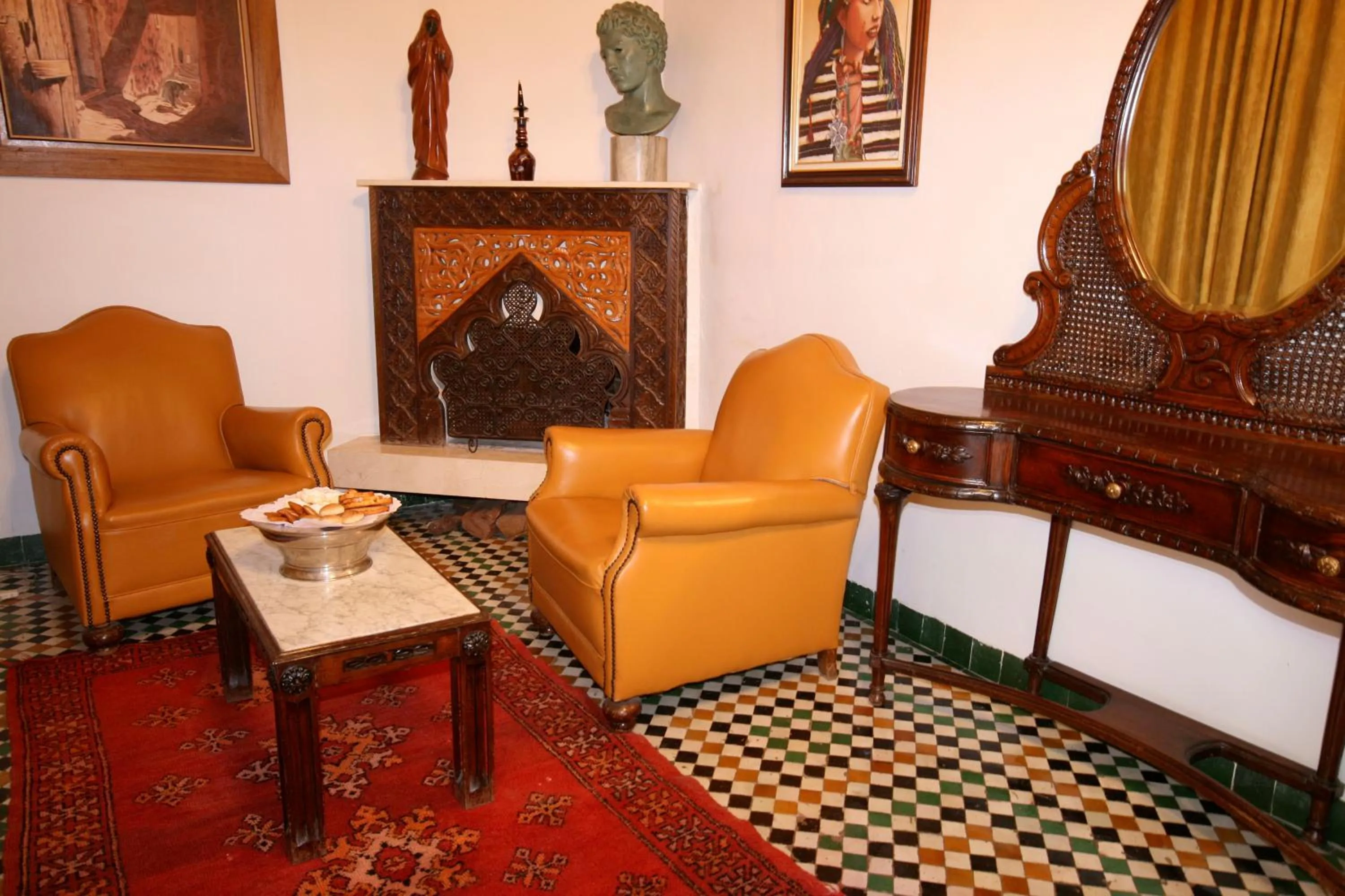 Living room in Riad El Ghalia