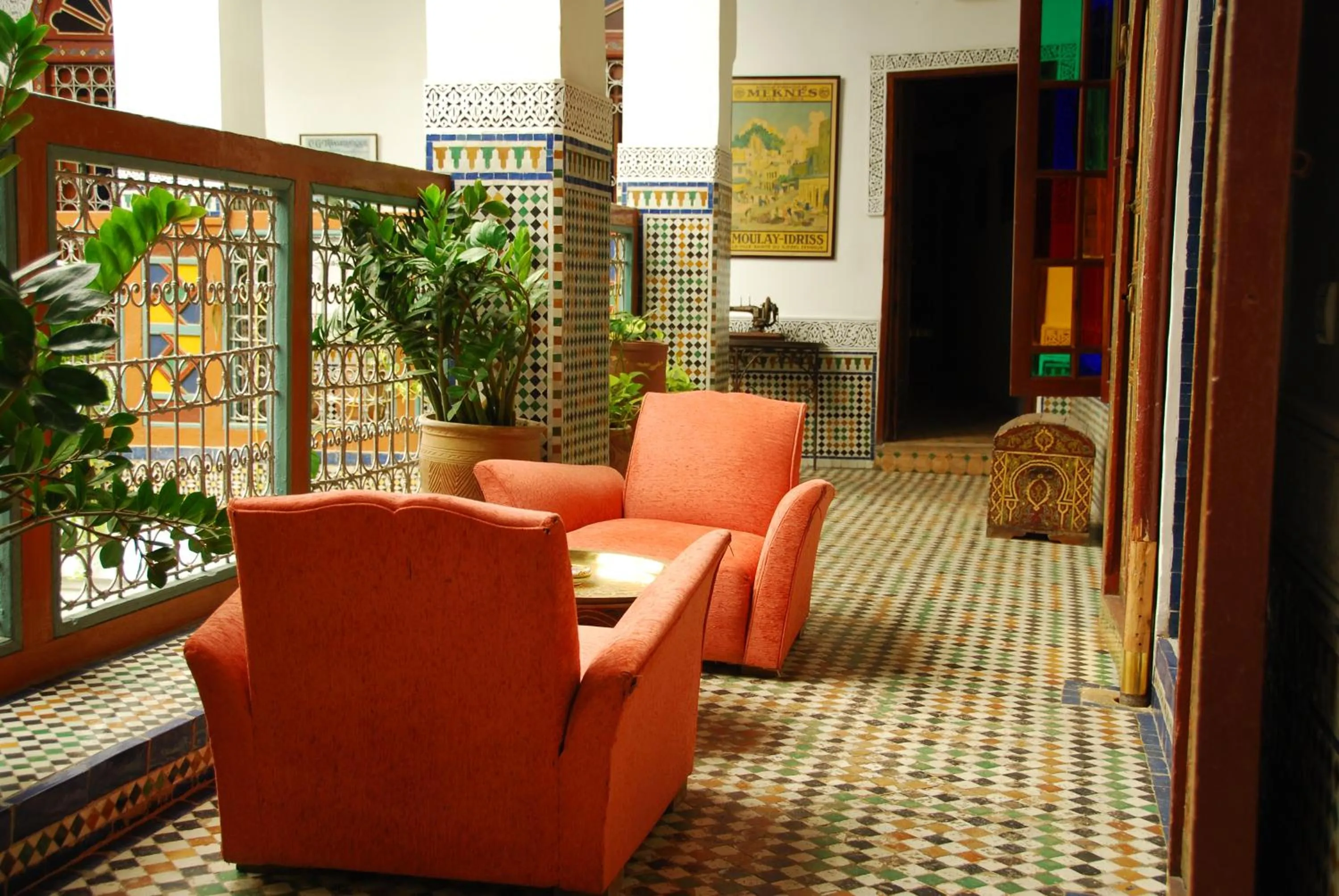 Balcony/Terrace in Riad El Ghalia