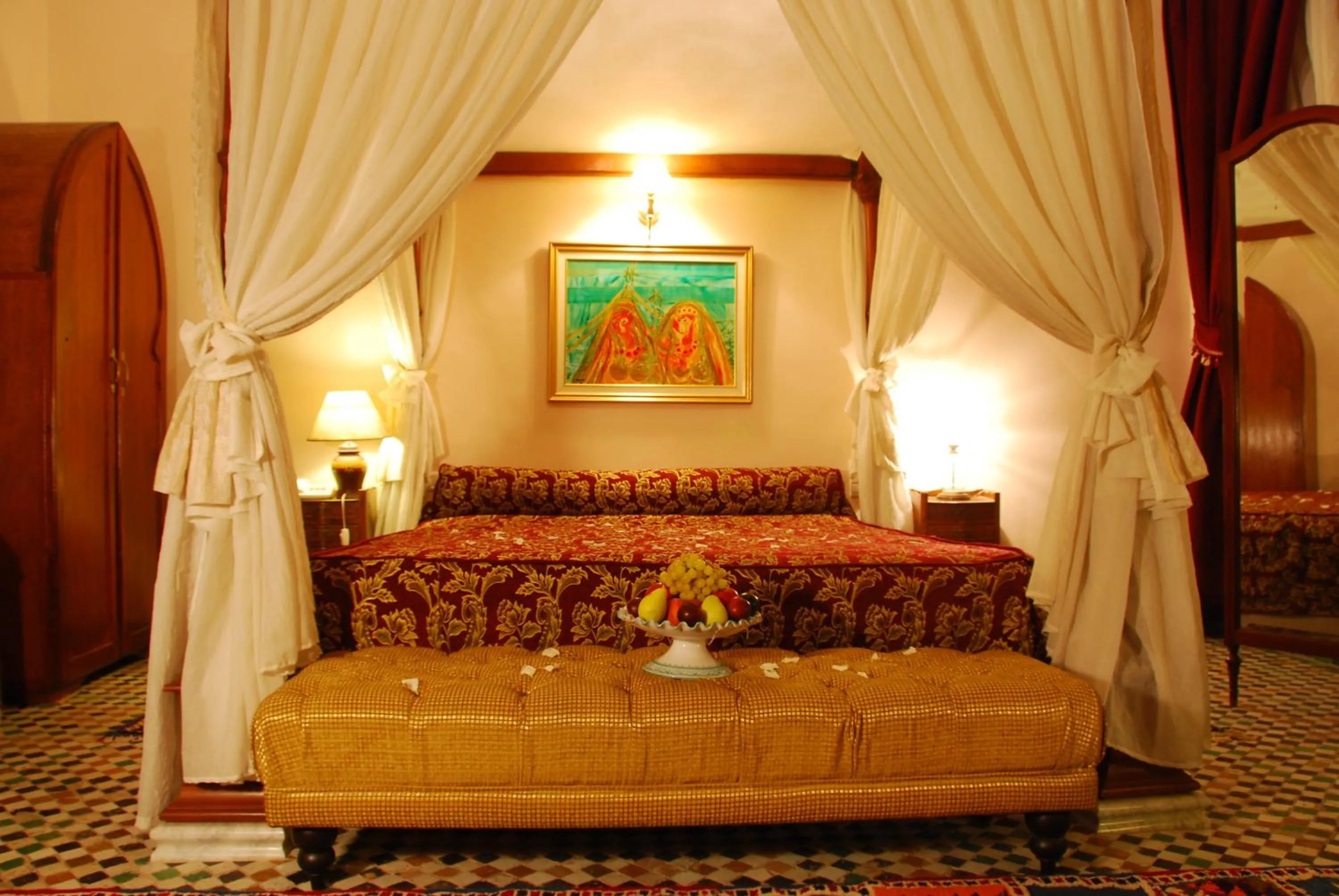 Bed in Riad El Ghalia