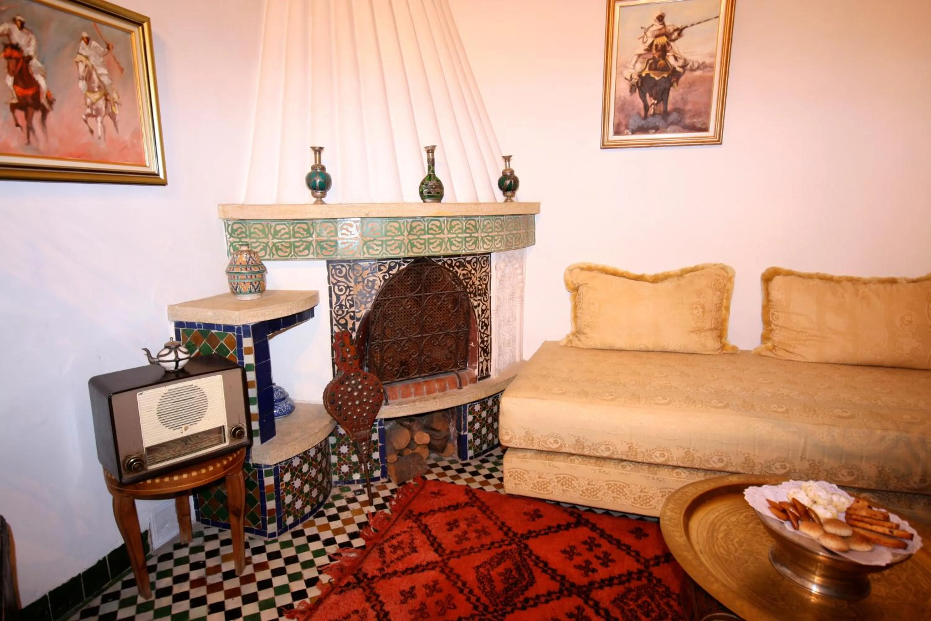 Living room in Riad El Ghalia