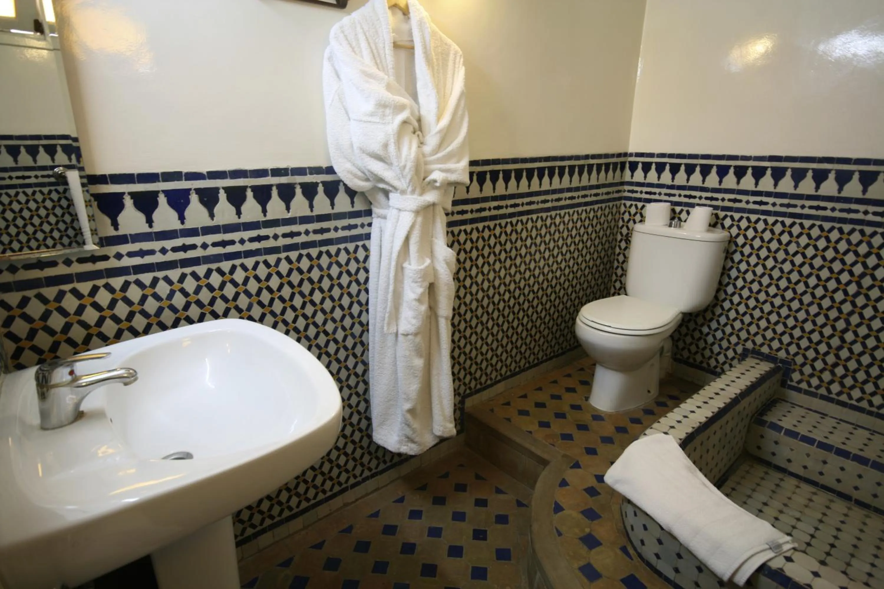 Bathroom in Riad El Ghalia