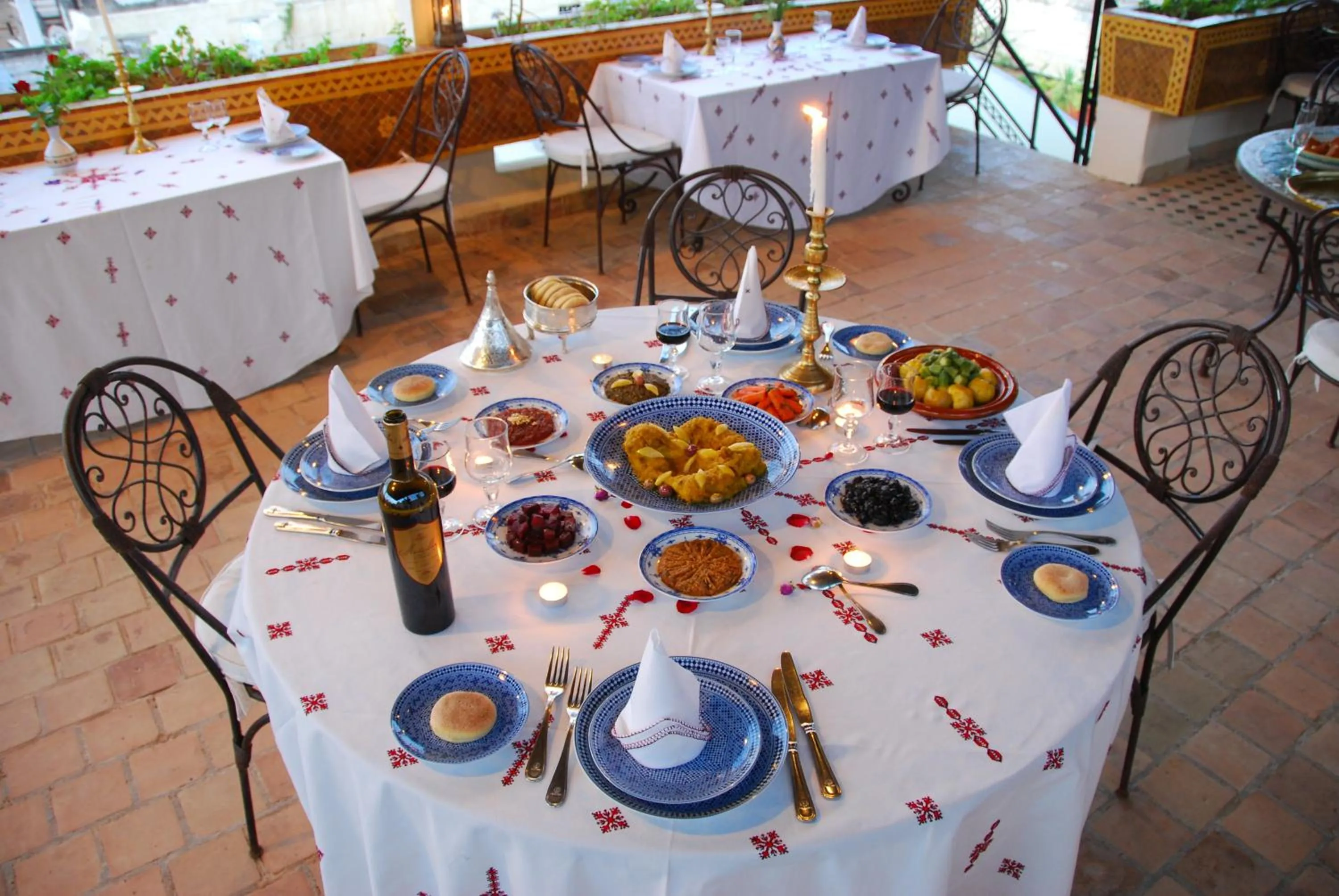 Food in Riad El Ghalia