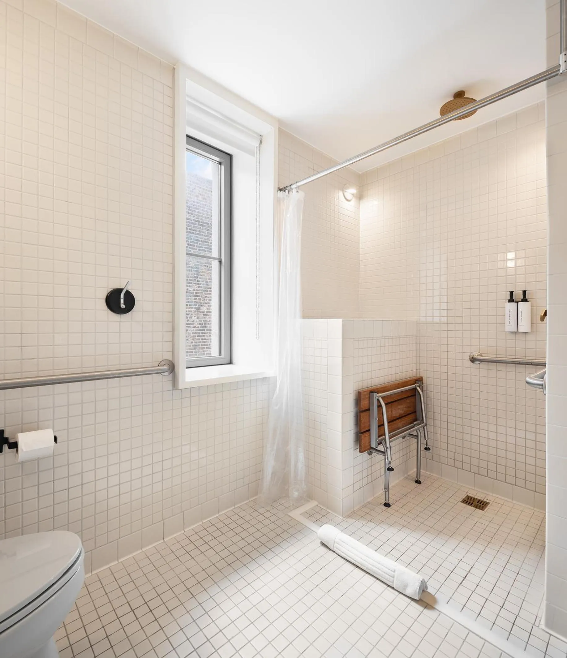 Shower in UNTITLED at 3 Freeman Alley