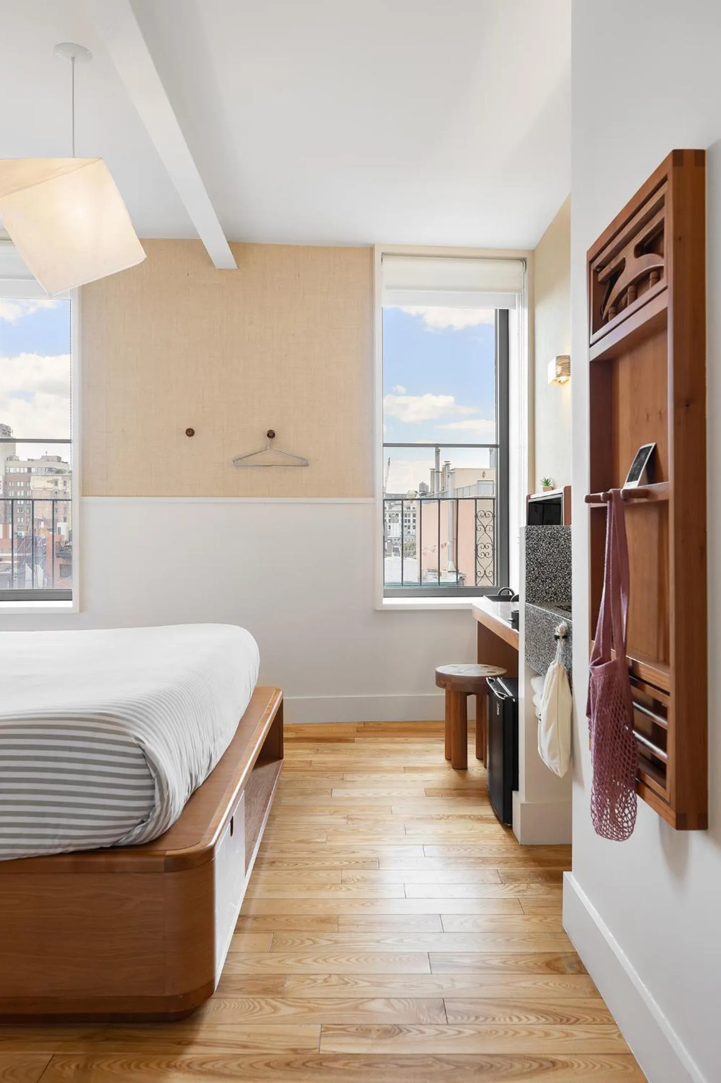 Bed in UNTITLED at 3 Freeman Alley