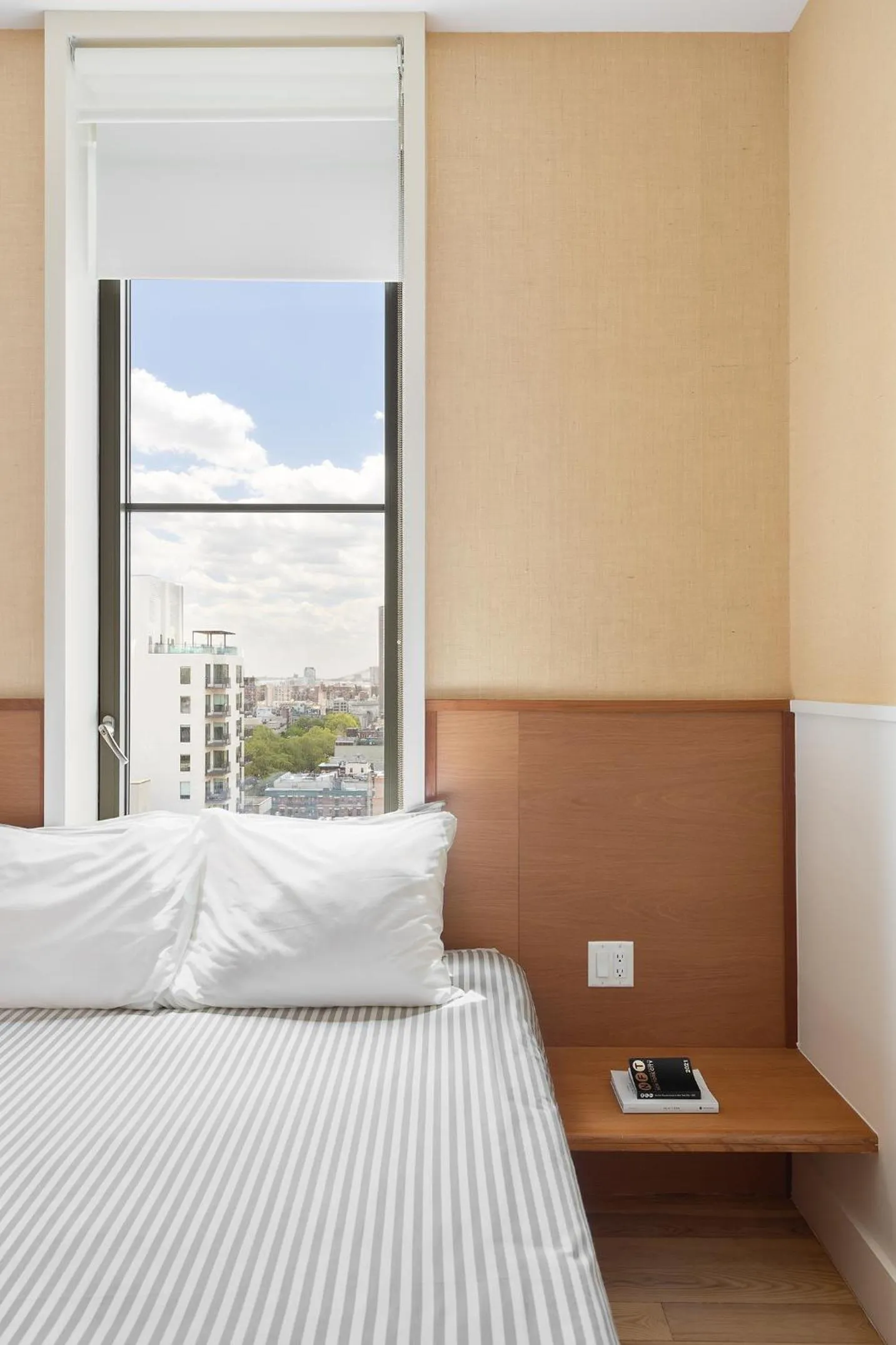 Bed in UNTITLED at 3 Freeman Alley