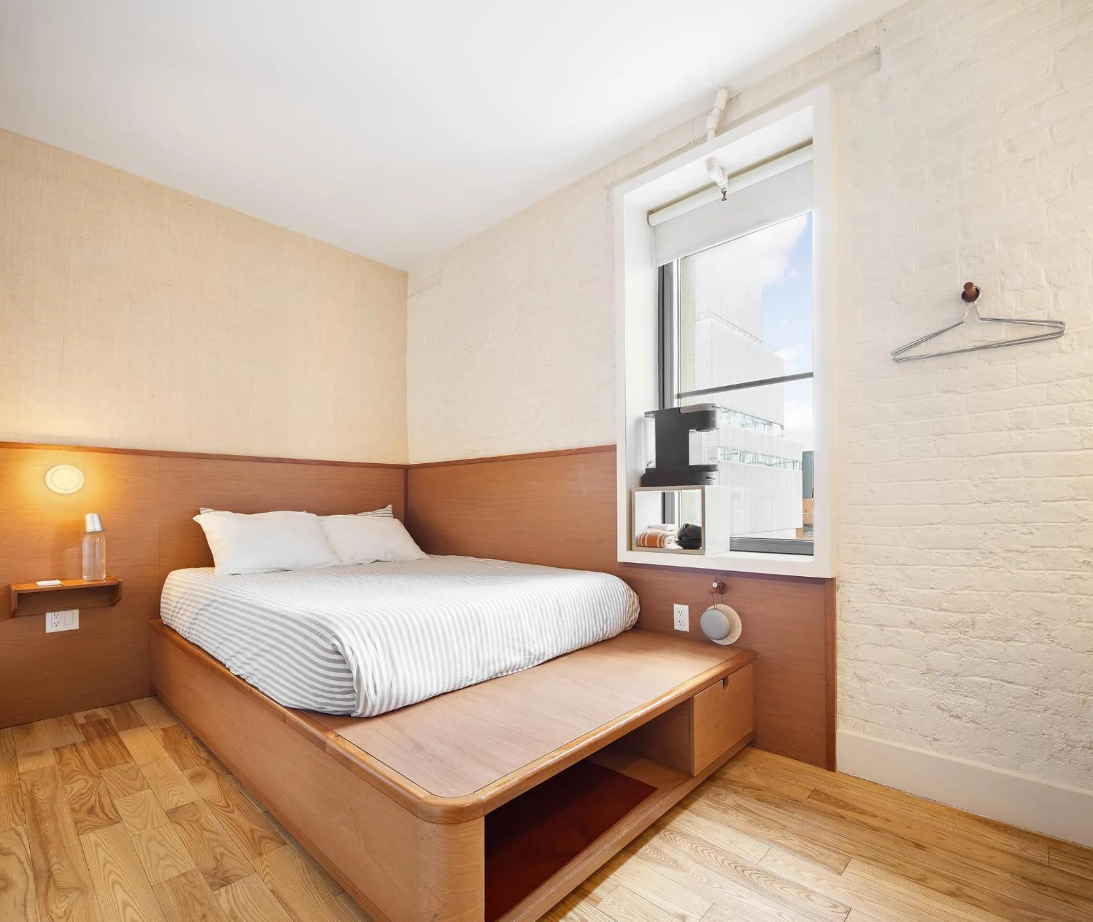 Bed in UNTITLED at 3 Freeman Alley