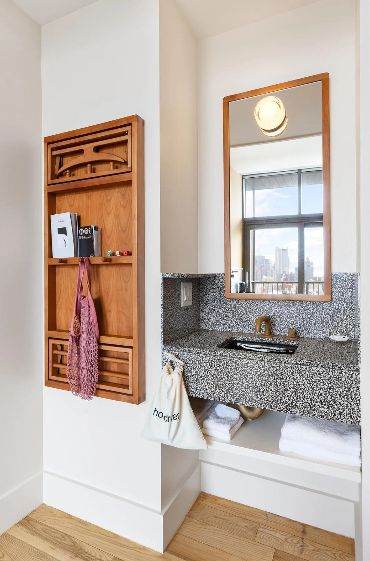 towels in UNTITLED at 3 Freeman Alley