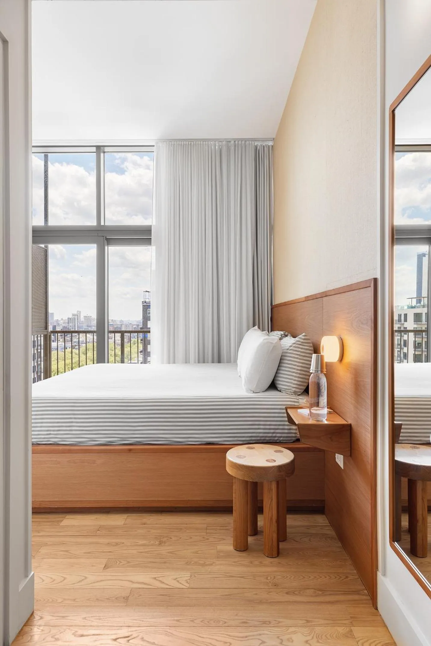 Bed in UNTITLED at 3 Freeman Alley