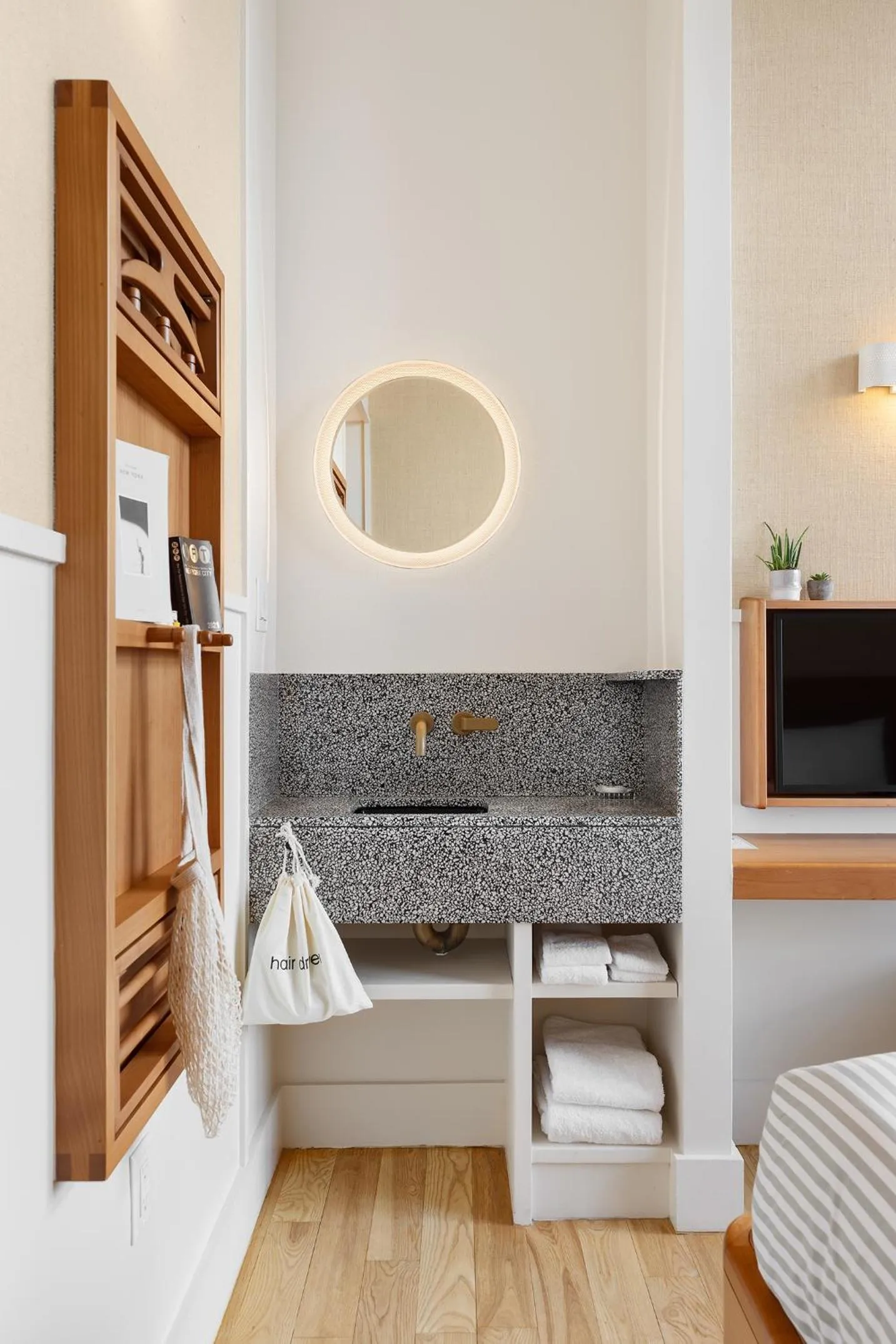 Bedroom in UNTITLED at 3 Freeman Alley