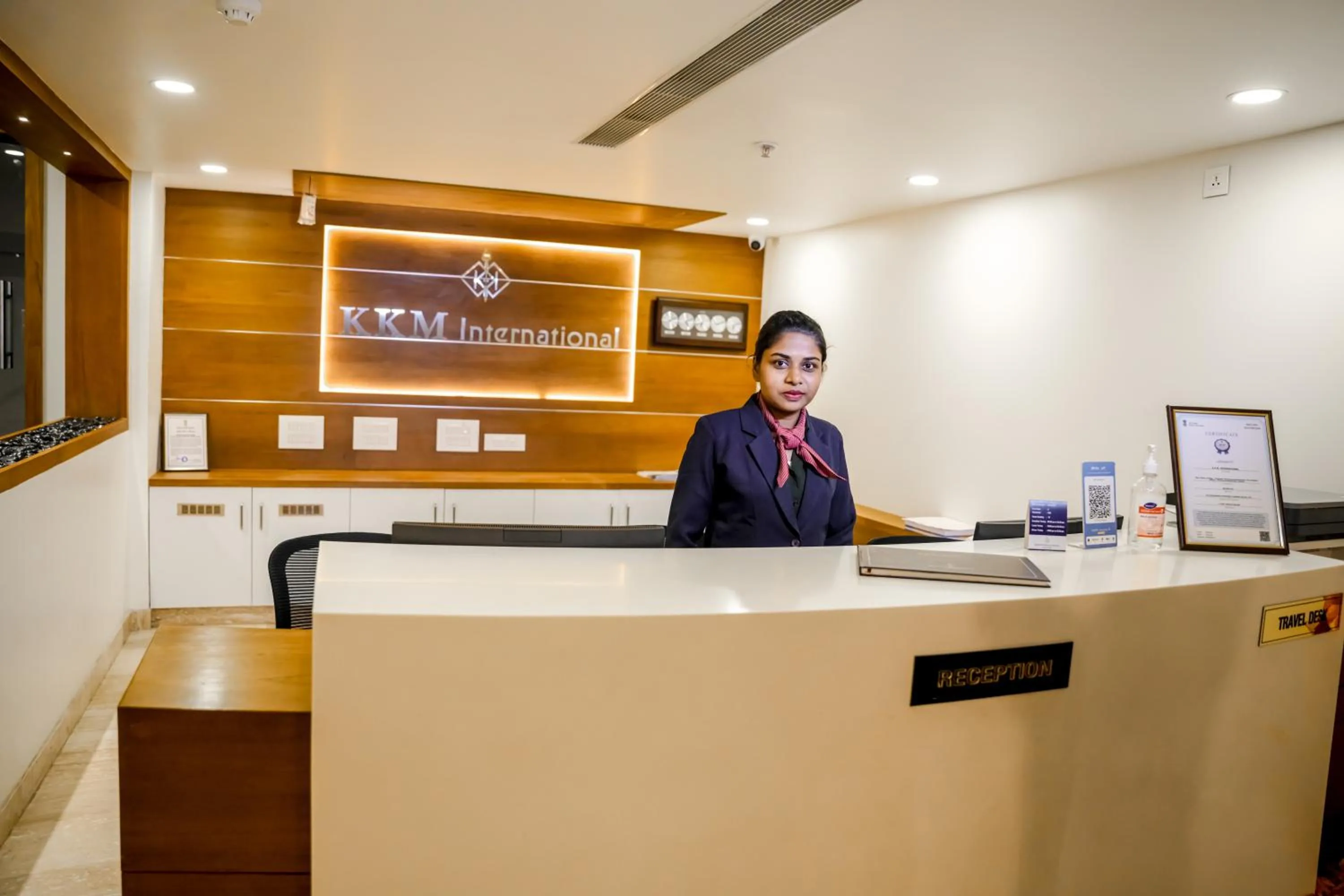 Lobby or reception in KKM INTERNATIONAL