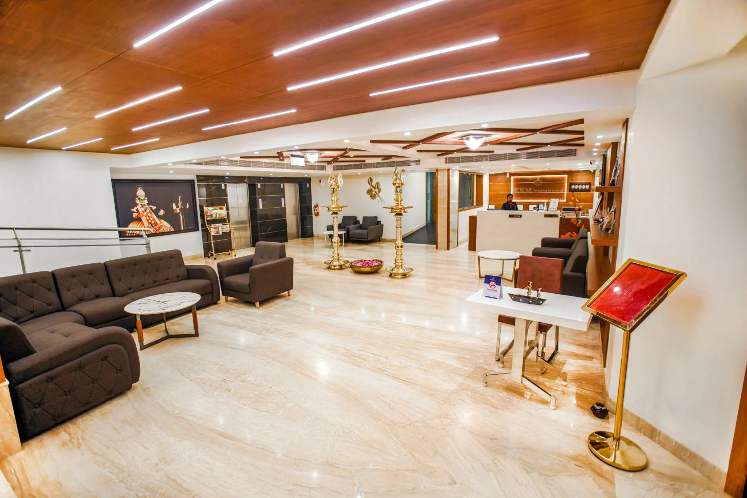Lobby or reception in KKM INTERNATIONAL
