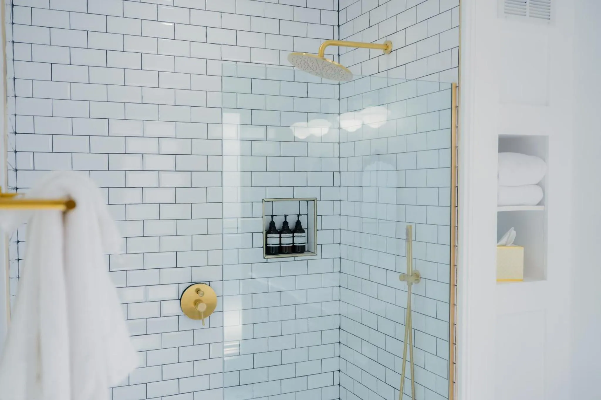 Shower in The Chandler Hotel