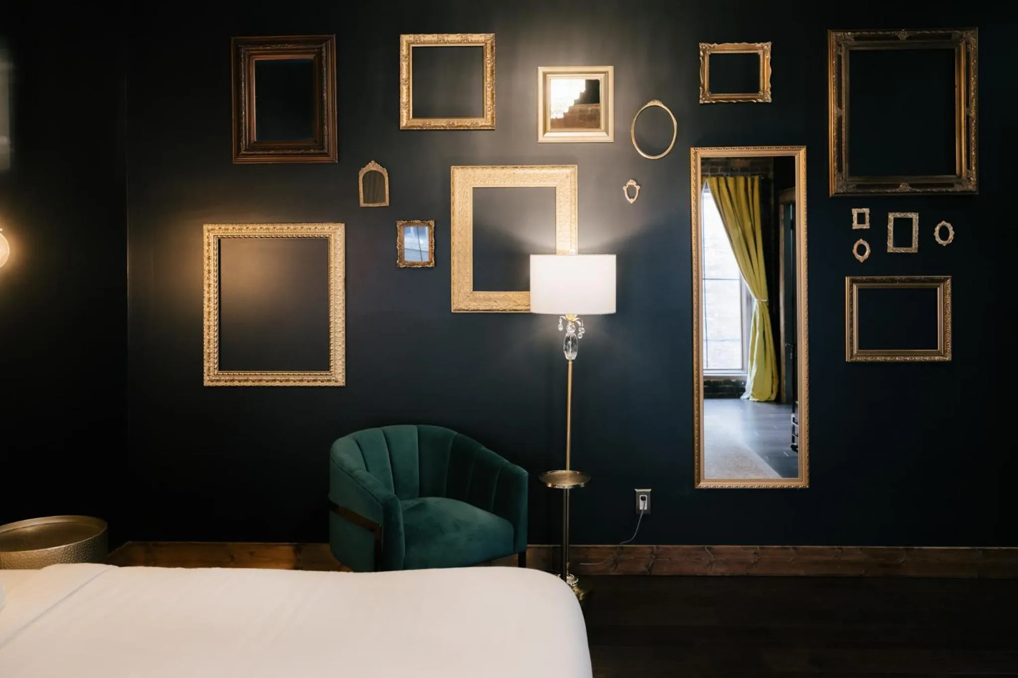 Decorative detail, Bed in The Chandler Hotel