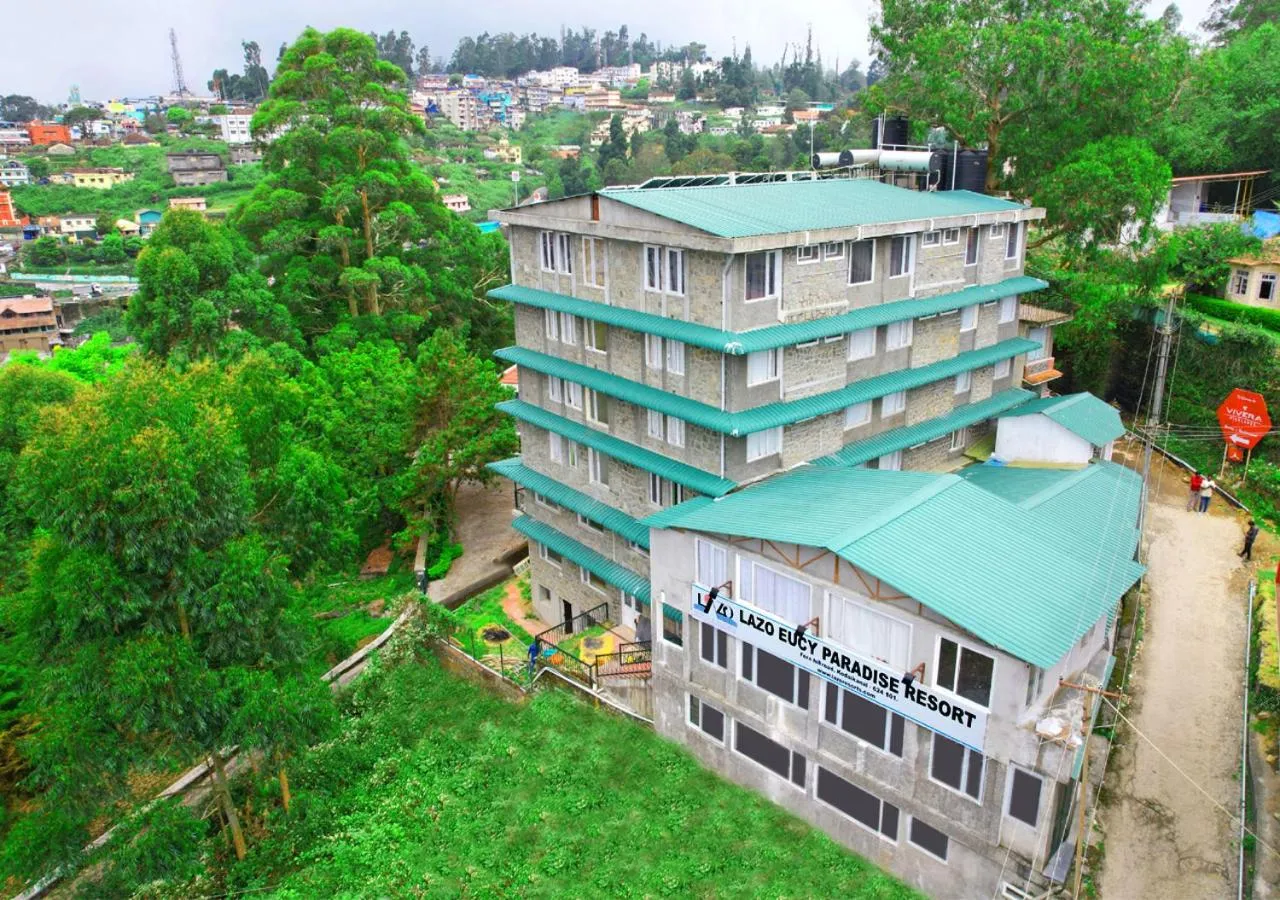 Bird's eye view in Lazo Eucy Paradise ,Kodaikanal