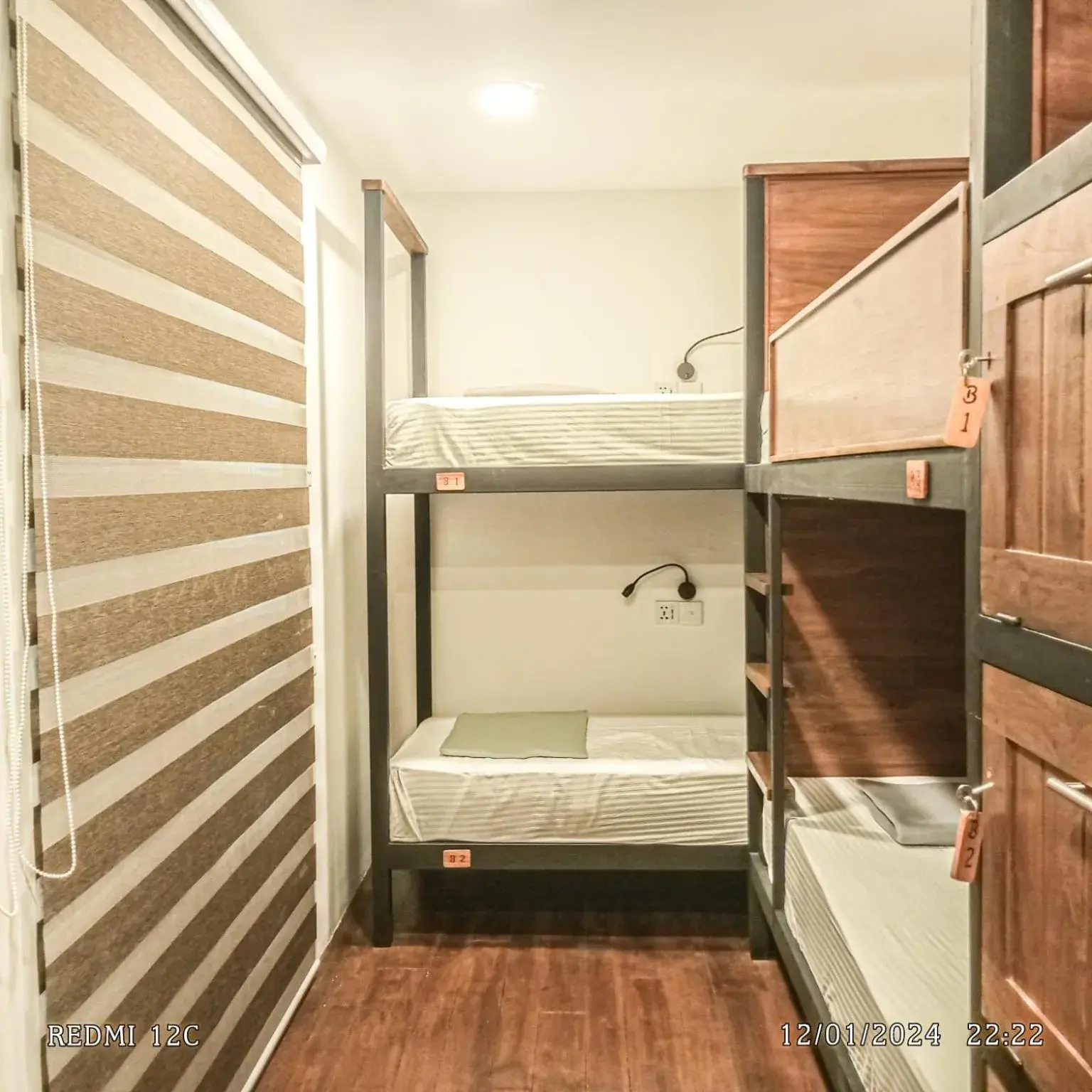 Bunk Bed in Female Dormitory Room in The Cubes Ella Bunk Bed in Female Dormitory Room in The Cubes Ella