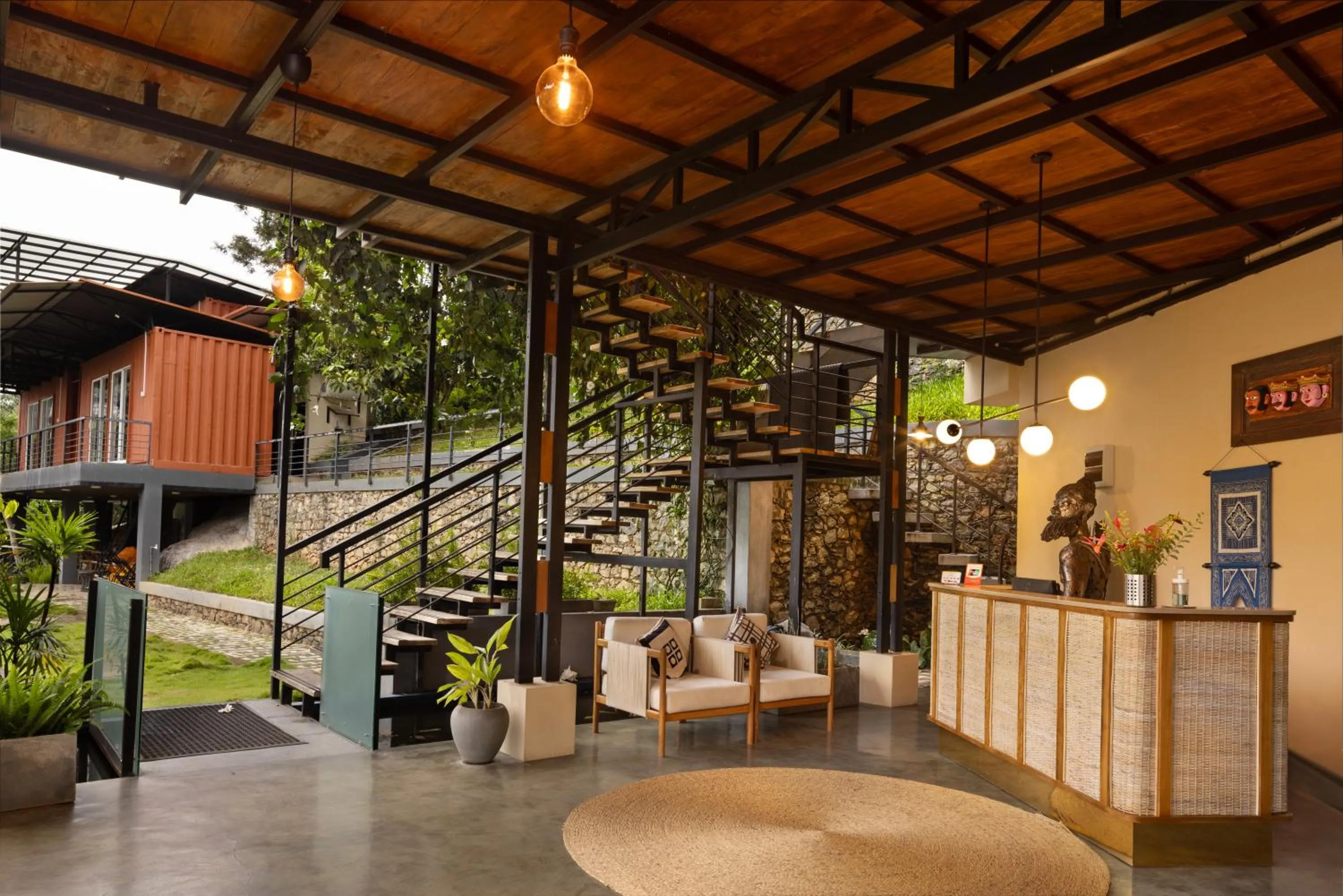 Lobby or reception in The Cubes Ella