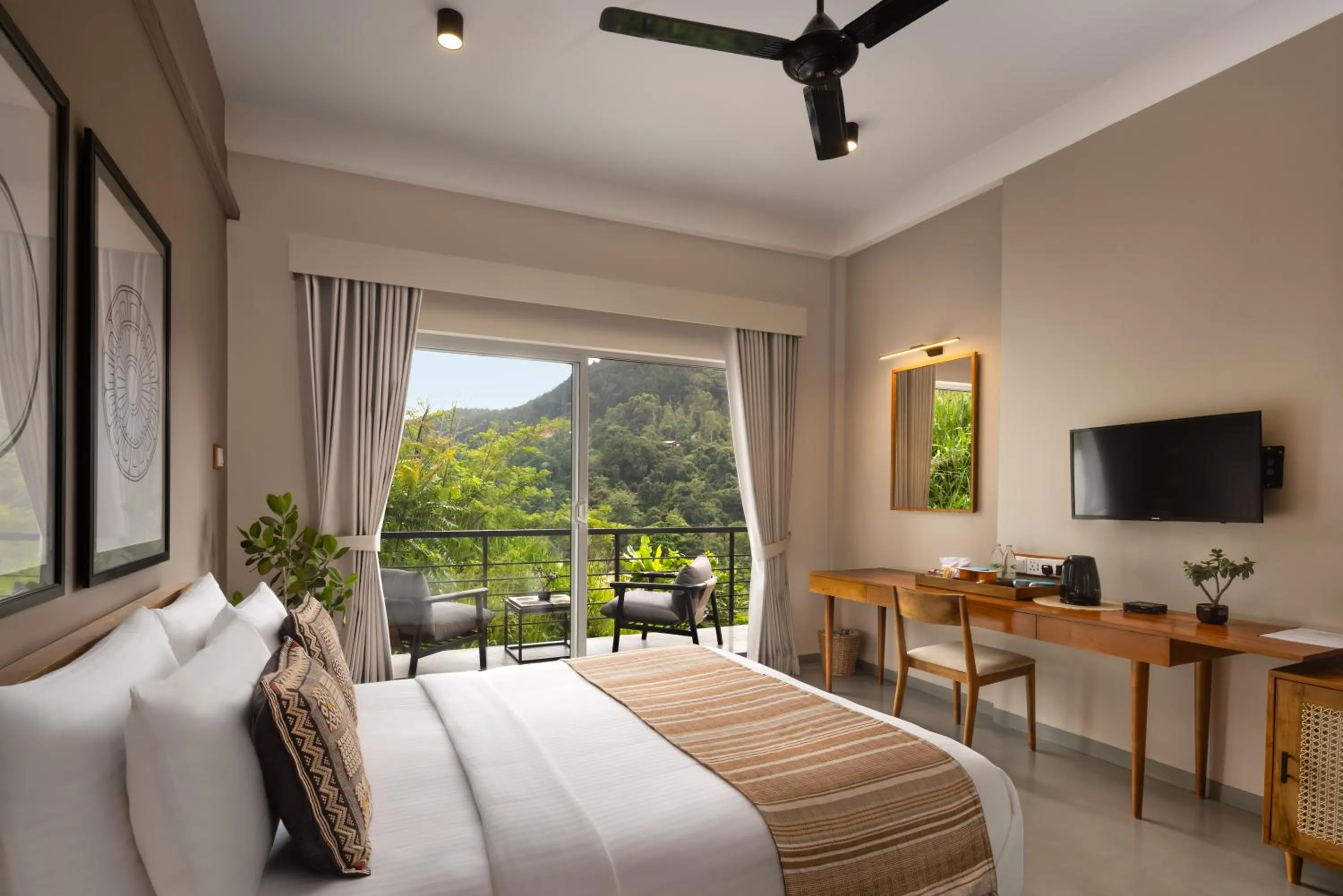 Coffee/tea facilities, Bed in The Cubes Ella