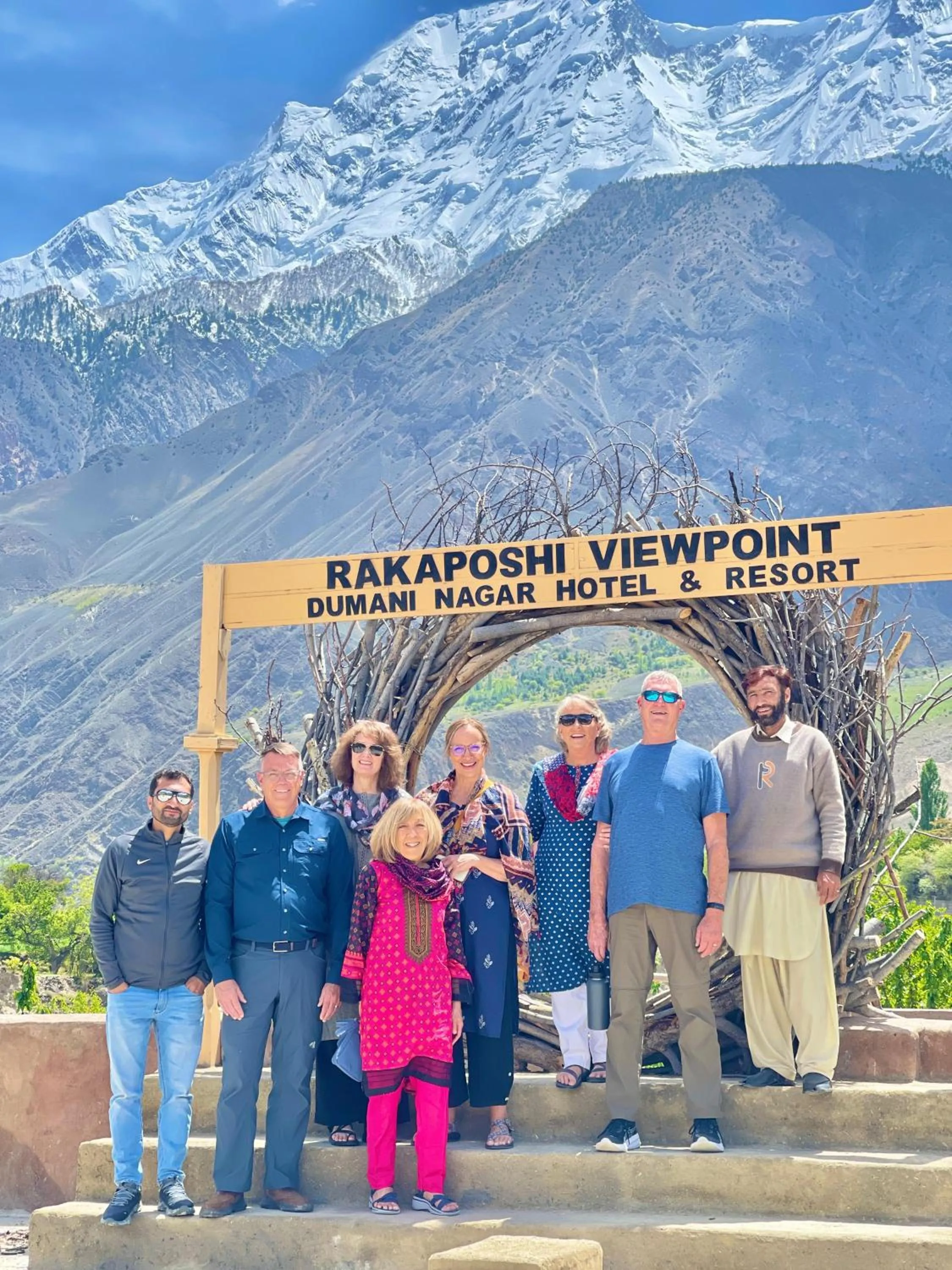 Mountain view in Dumani Nagar Hotel & Resort