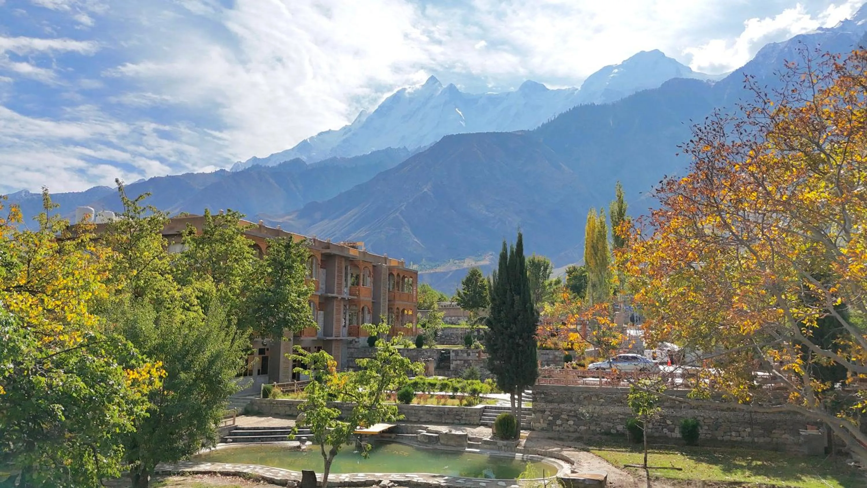 Bird's eye view in Dumani Nagar Hotel & Resort