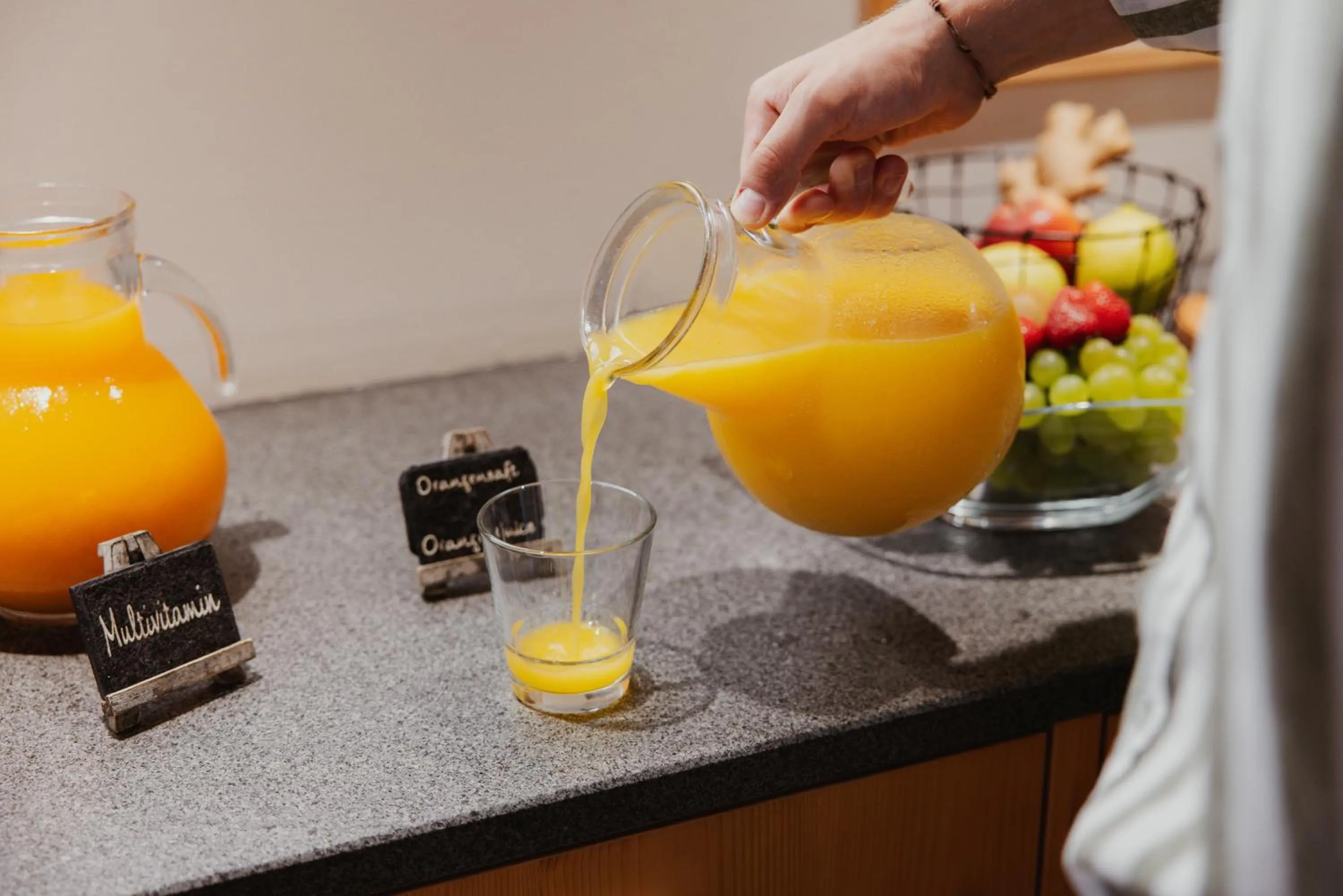 Breakfast in Hotel Oberland