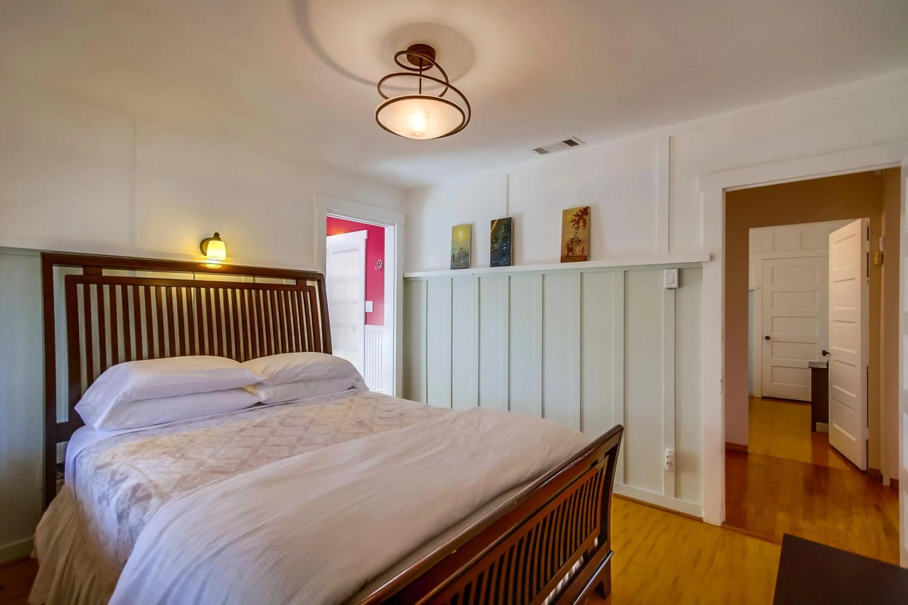 Bed in OB Beach House