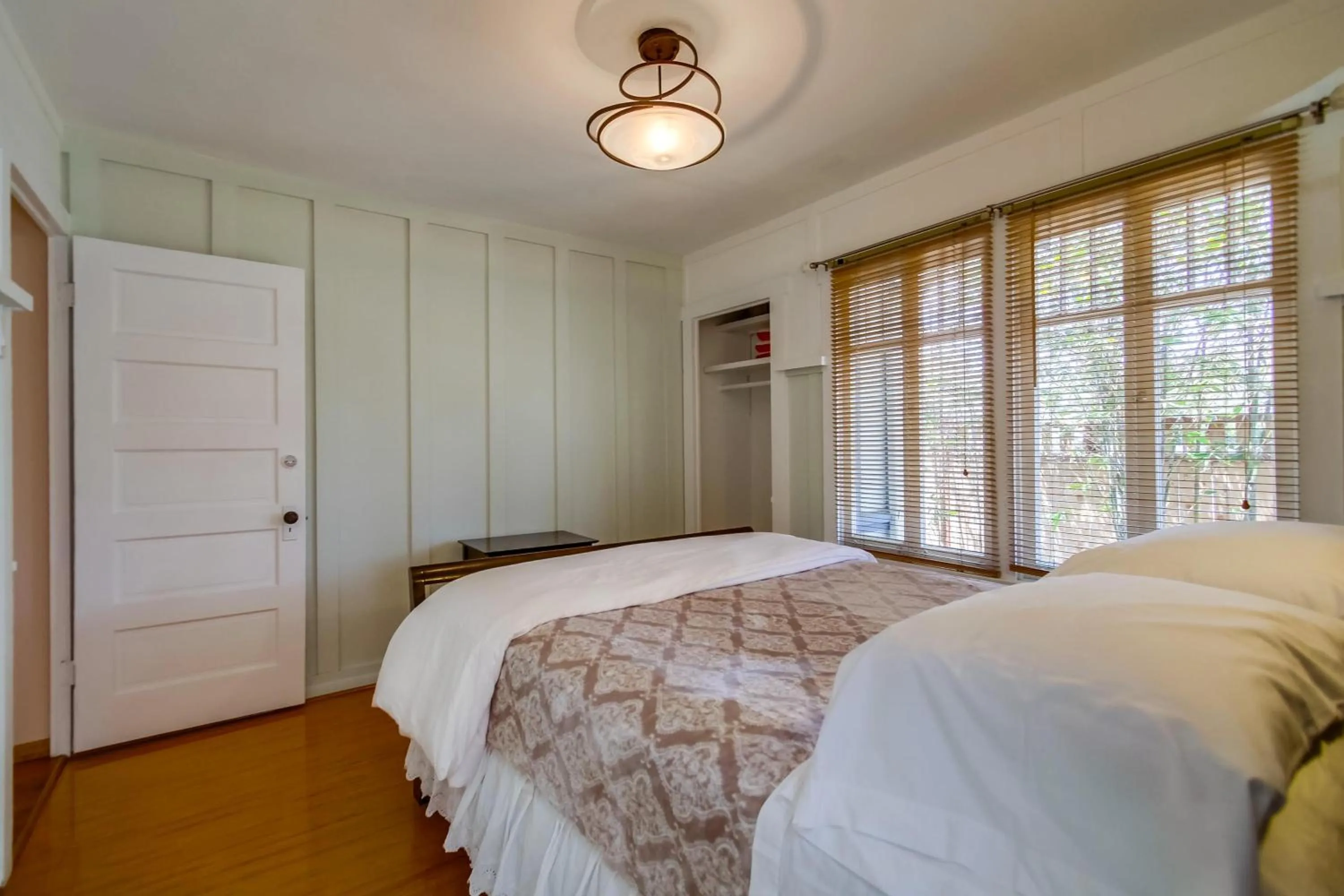 Bed in OB Beach House