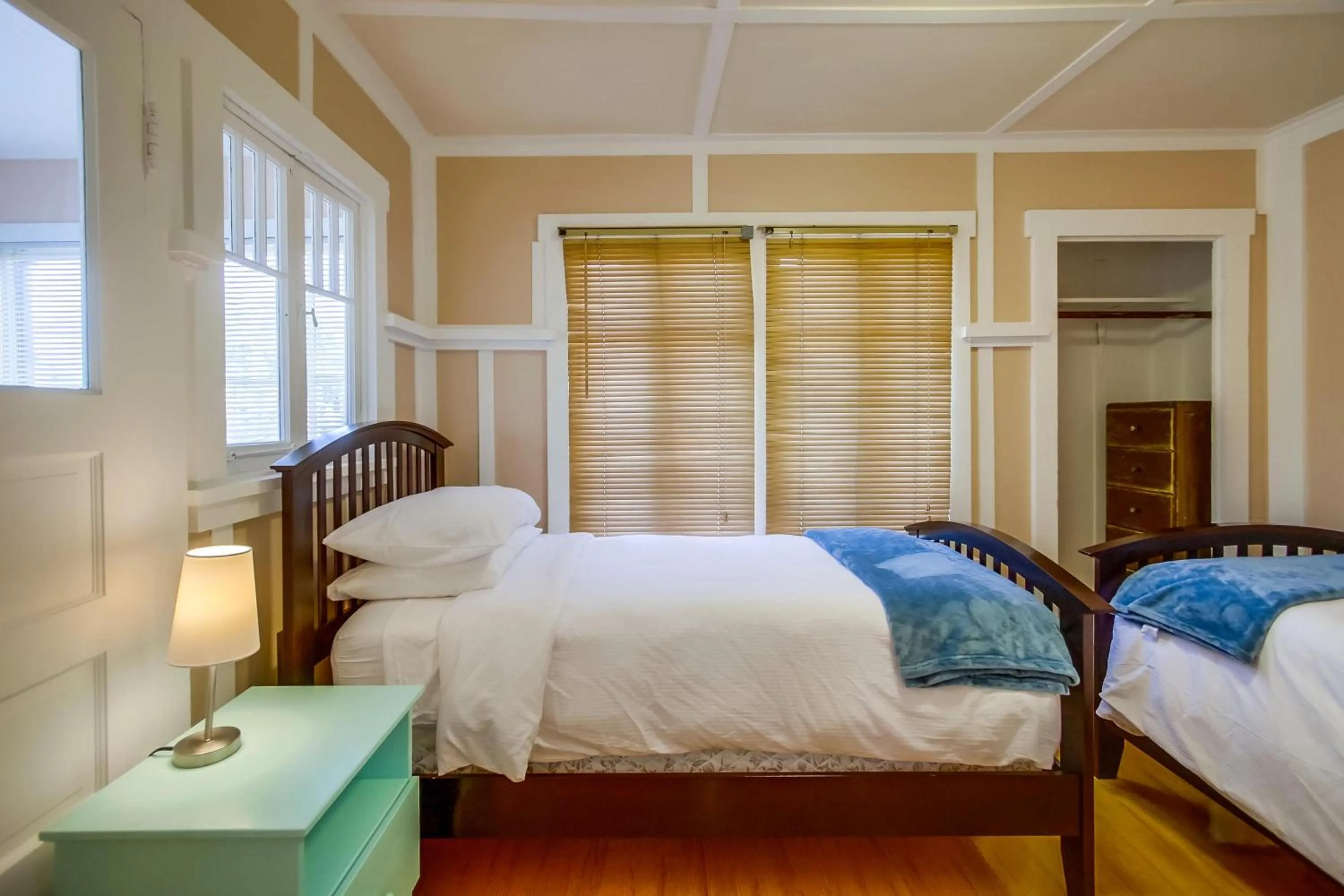 Bed in OB Beach House