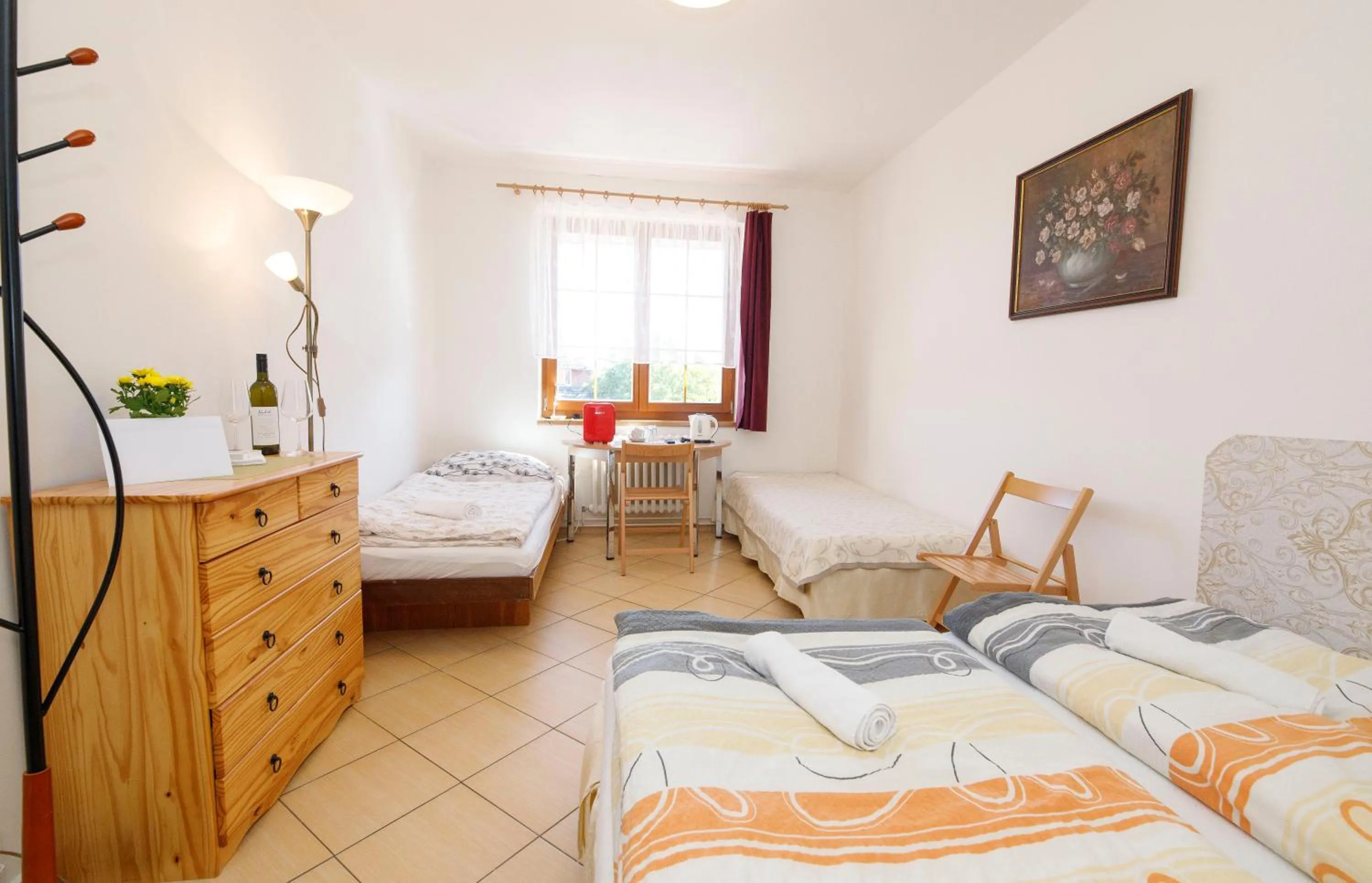 Bed in Hotel Vintíř