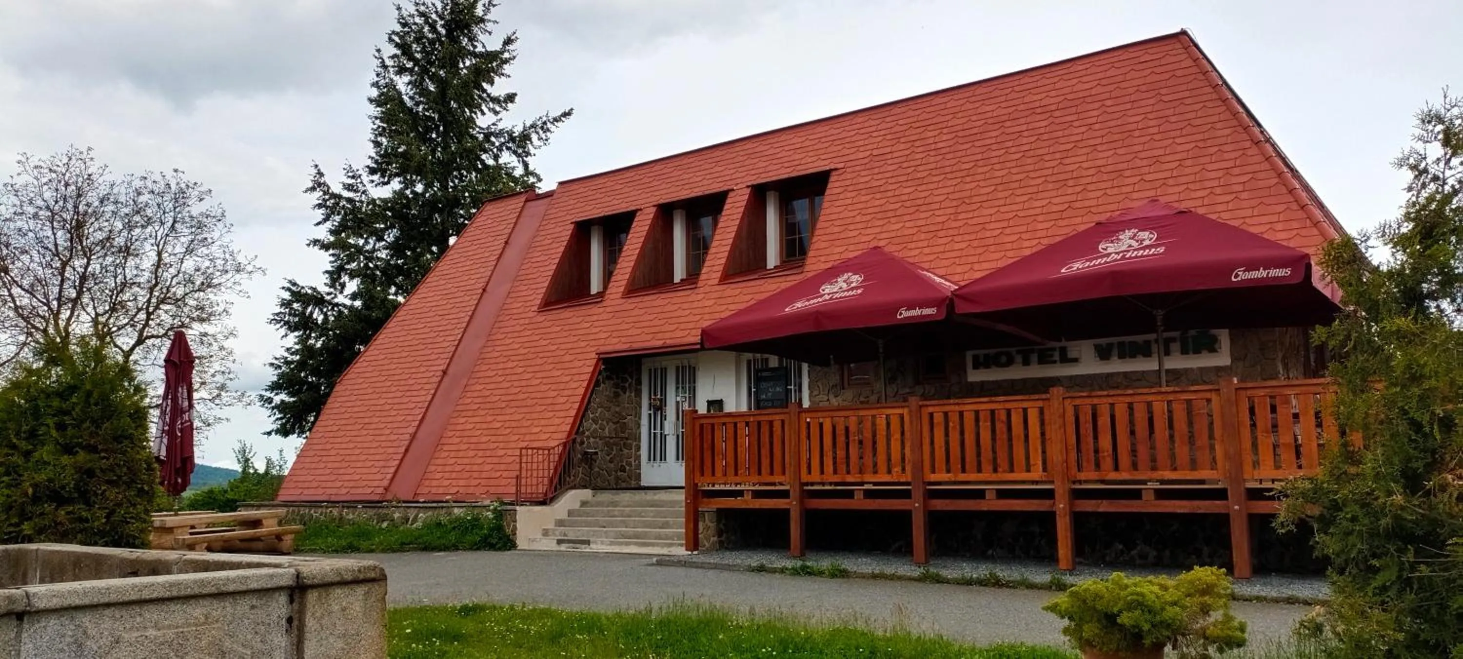 Property building in Hotel Vintíř