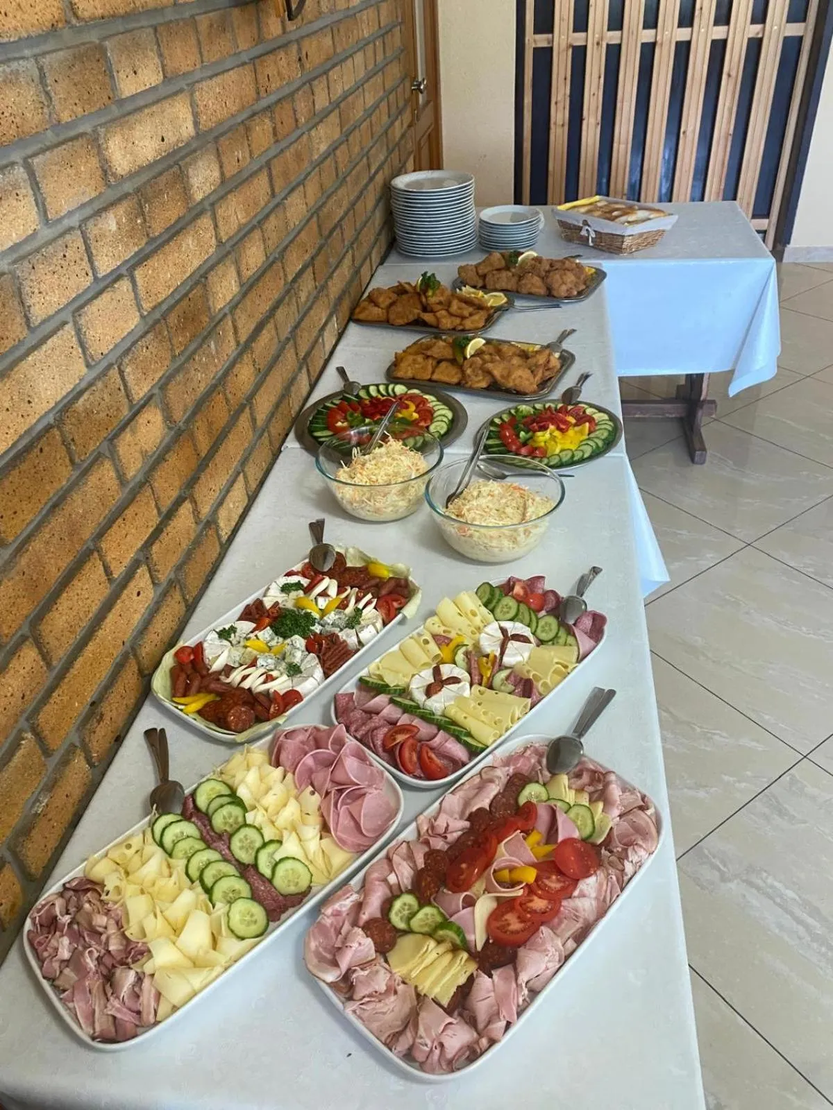 Breakfast in Hotel Vintíř