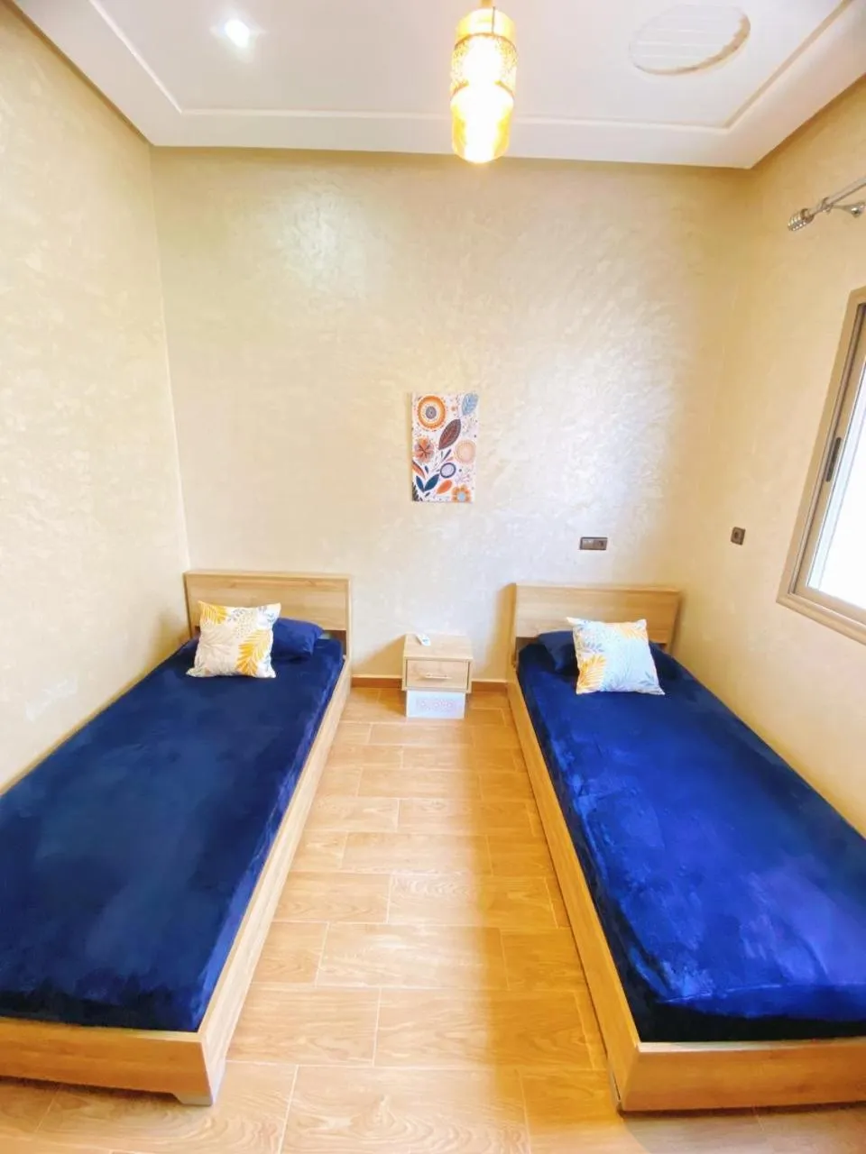 Bedroom, Bed in Appartement calme à Fès