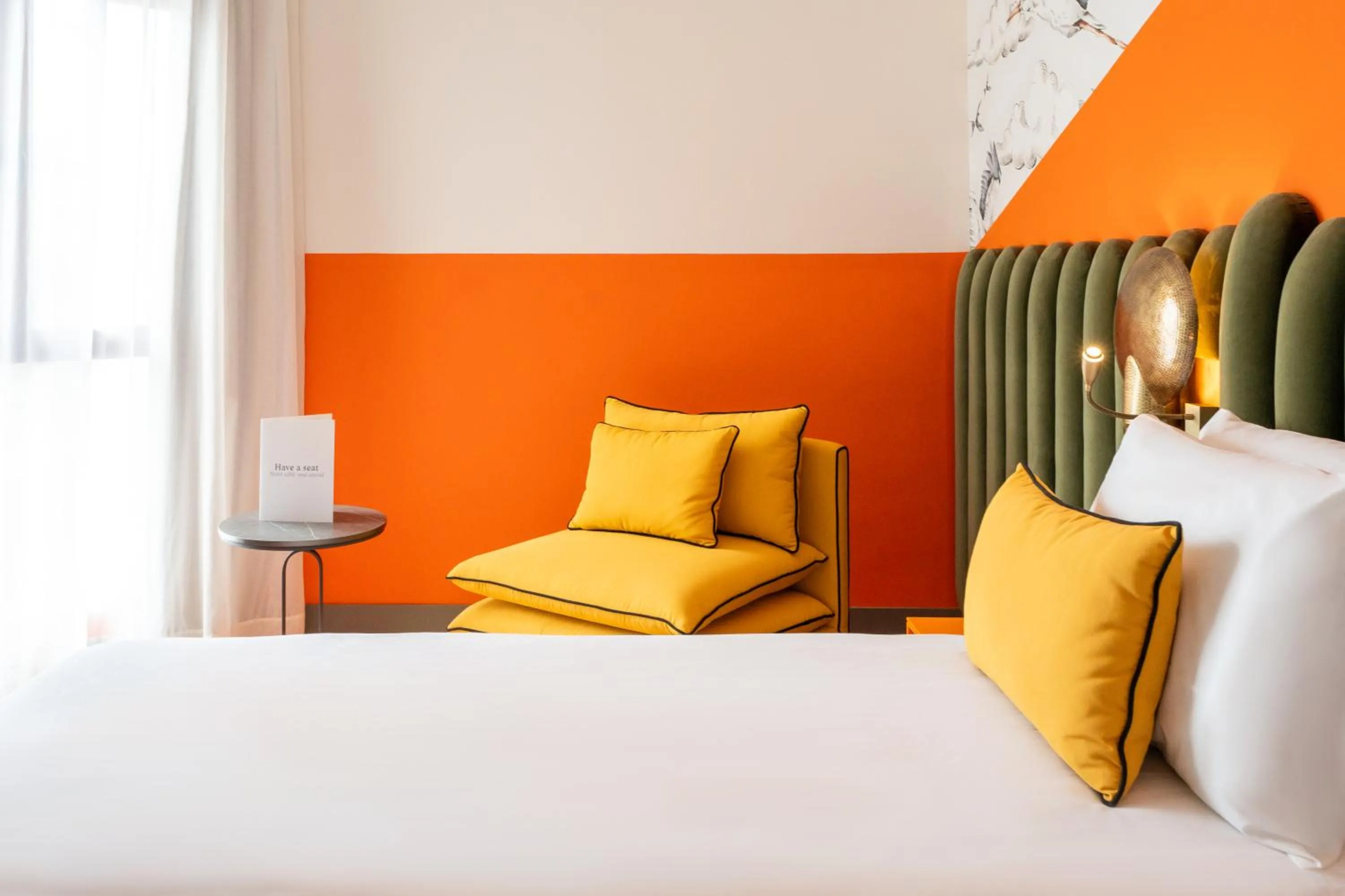 Bed in Mercure Shéhérazade Rabat