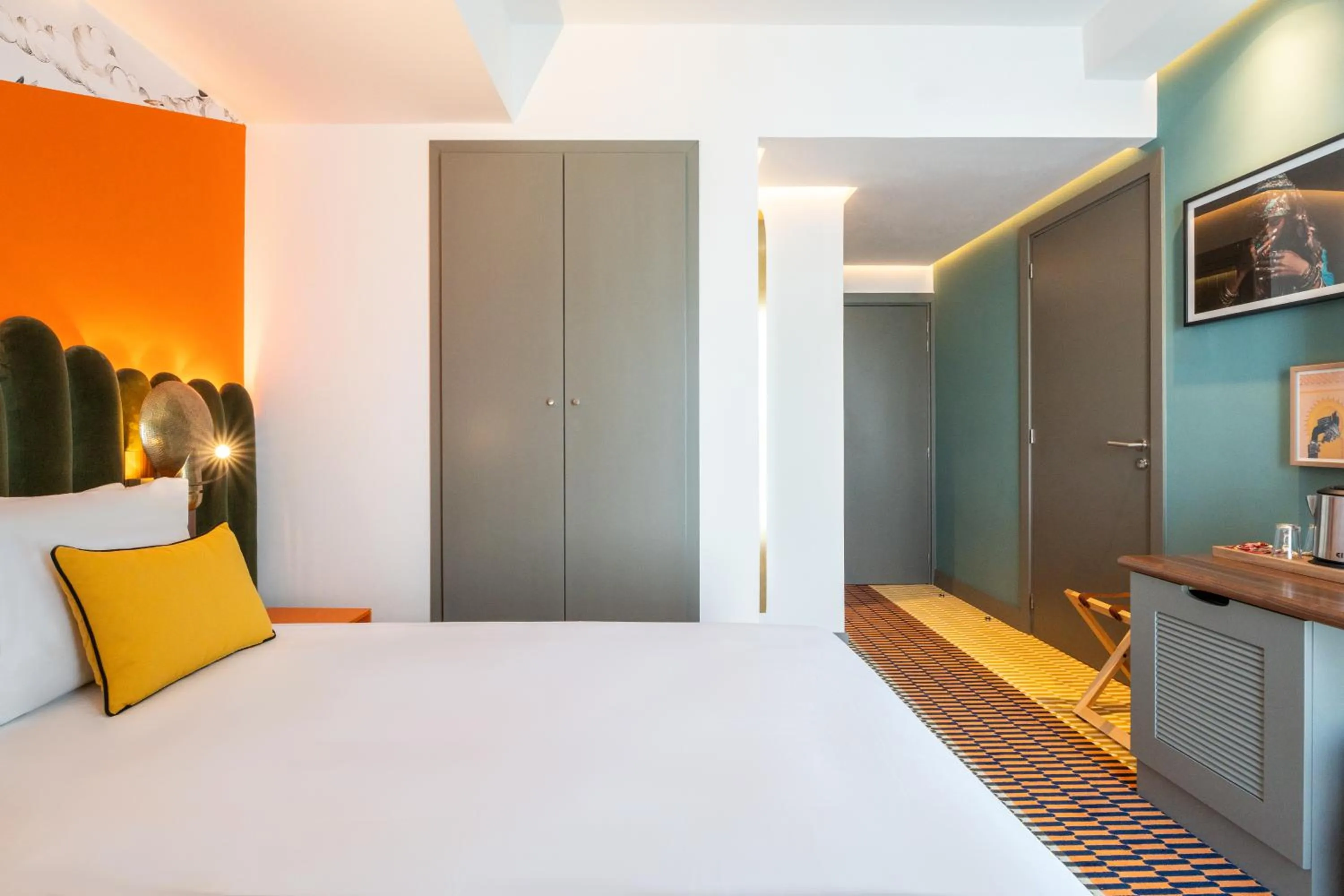 Bed in Mercure Shéhérazade Rabat