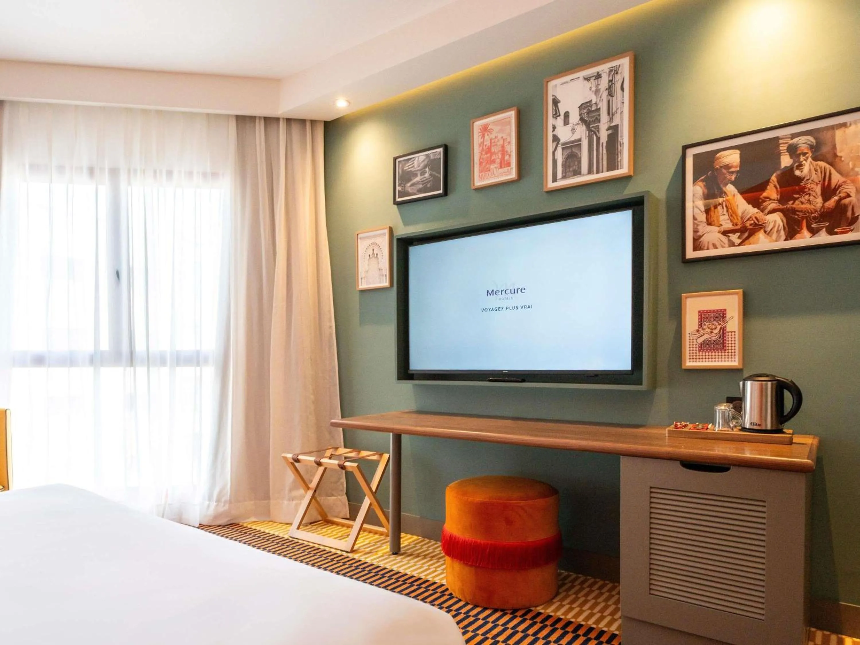 Bedroom, Bed in Mercure Shéhérazade Rabat