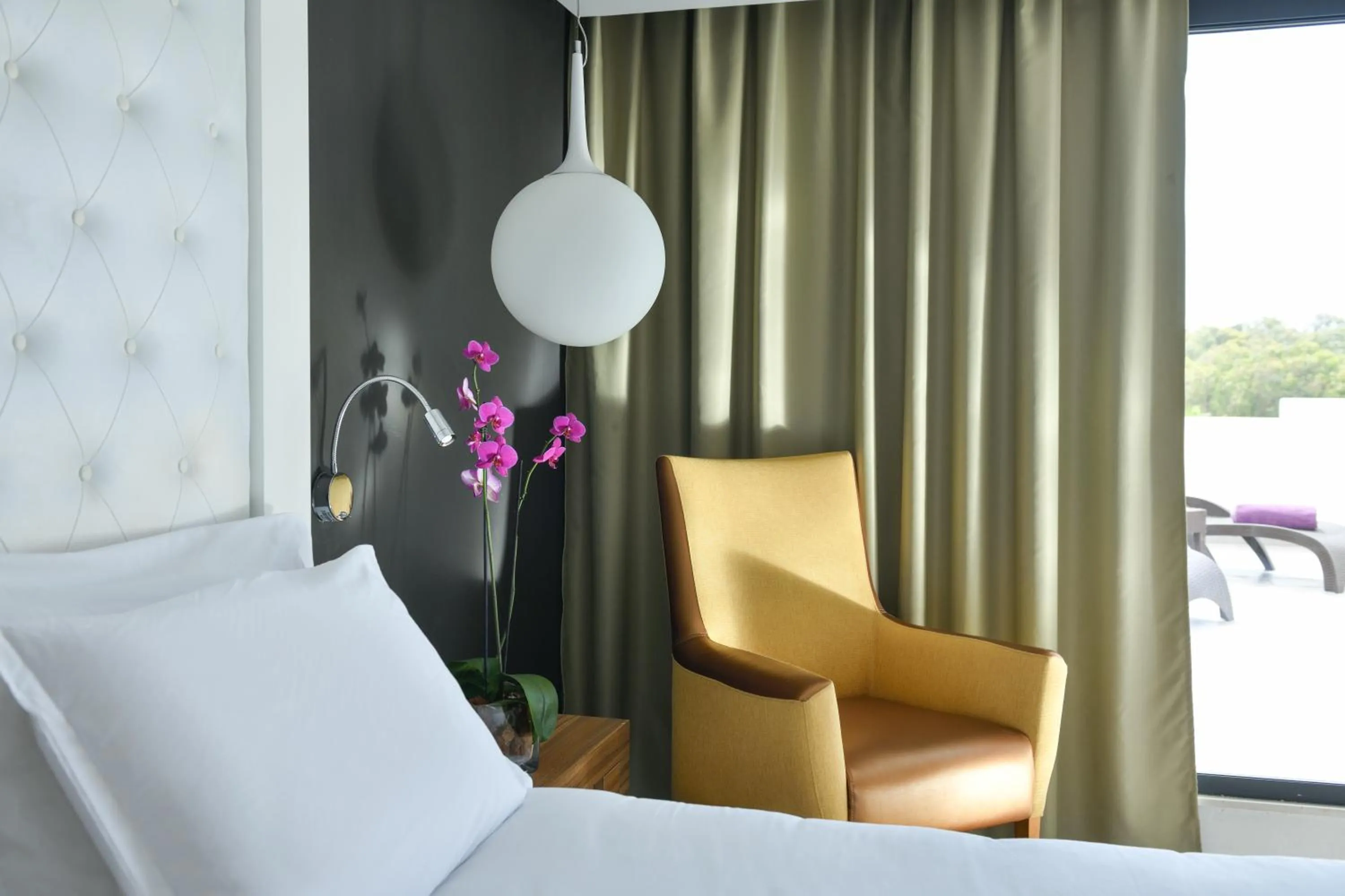 Decorative detail, Bed in Pullman Mazagan Royal Golf & Spa