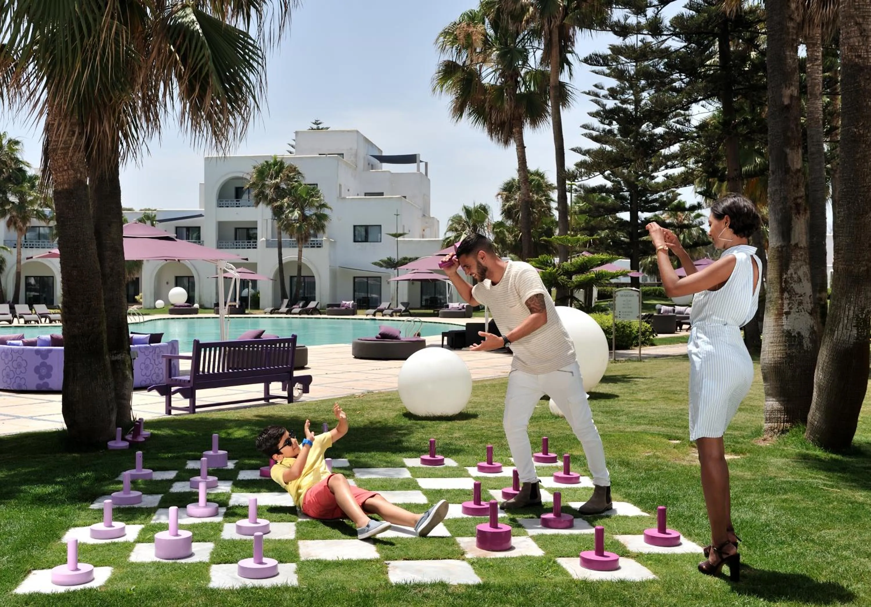 Family in Pullman Mazagan Royal Golf & Spa