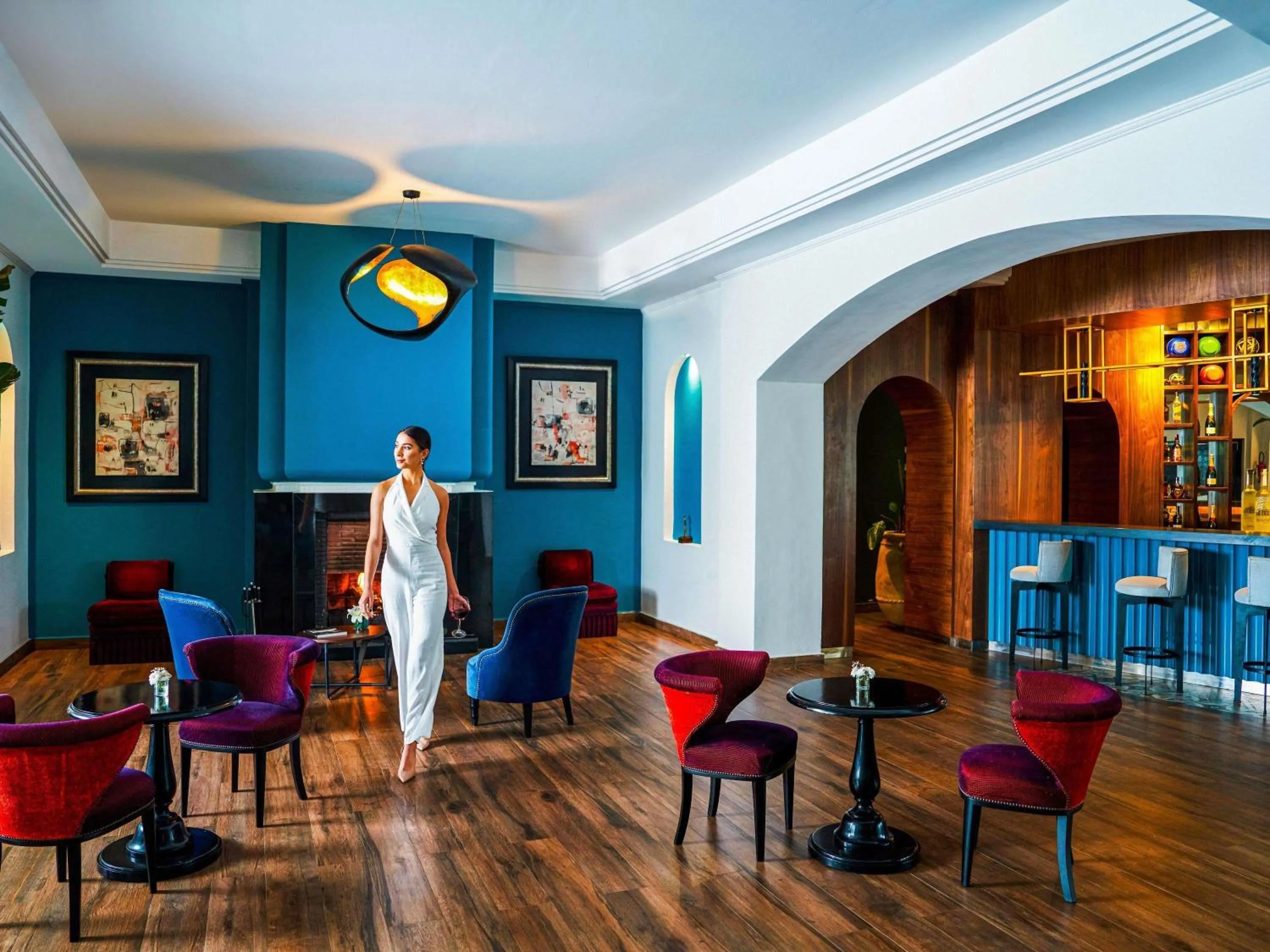 Lounge or bar in Pullman Mazagan Royal Golf & Spa