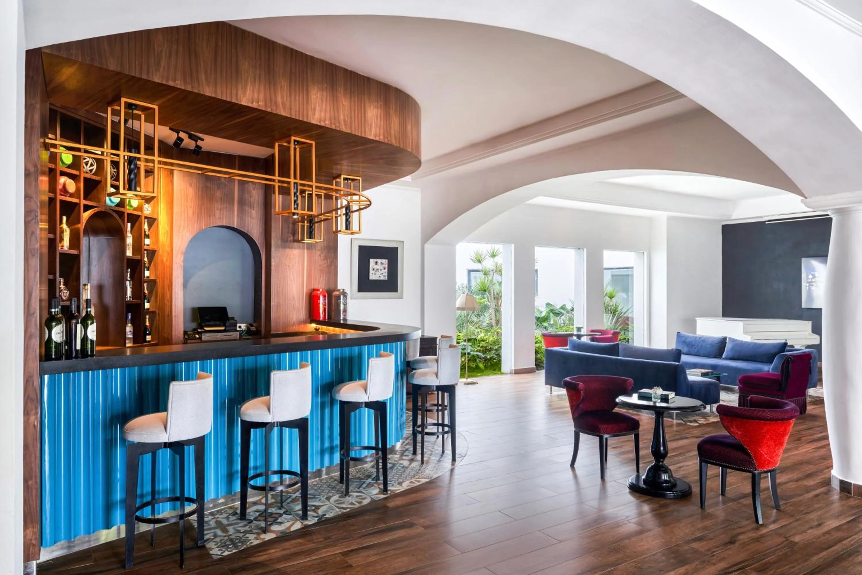 Lounge or bar in Pullman Mazagan Royal Golf & Spa