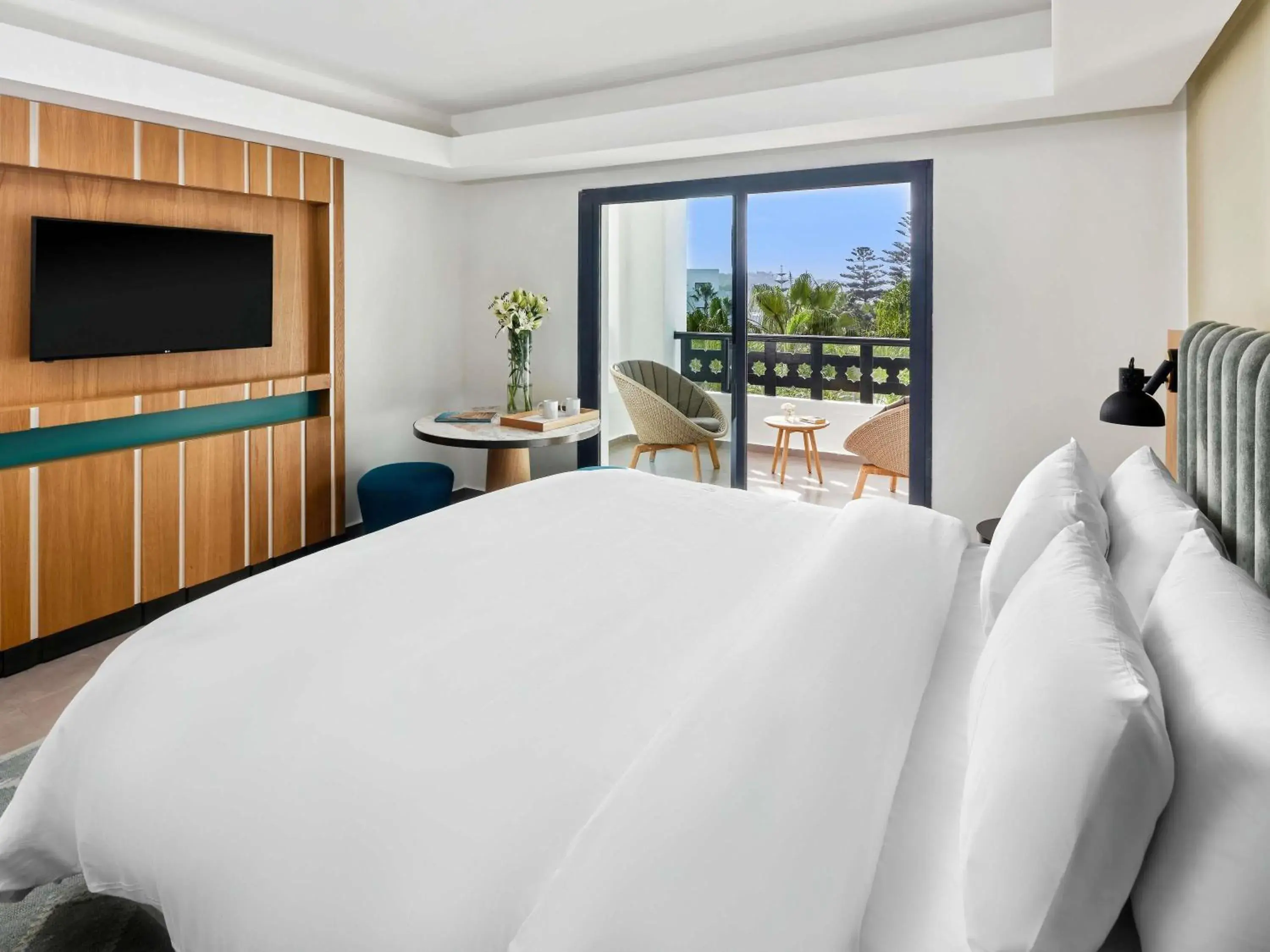 Premium King Room with Pool View in Pullman Mazagan Royal Golf & Spa Premium King Room with Pool View in Pullman Mazagan Royal Golf & Spa