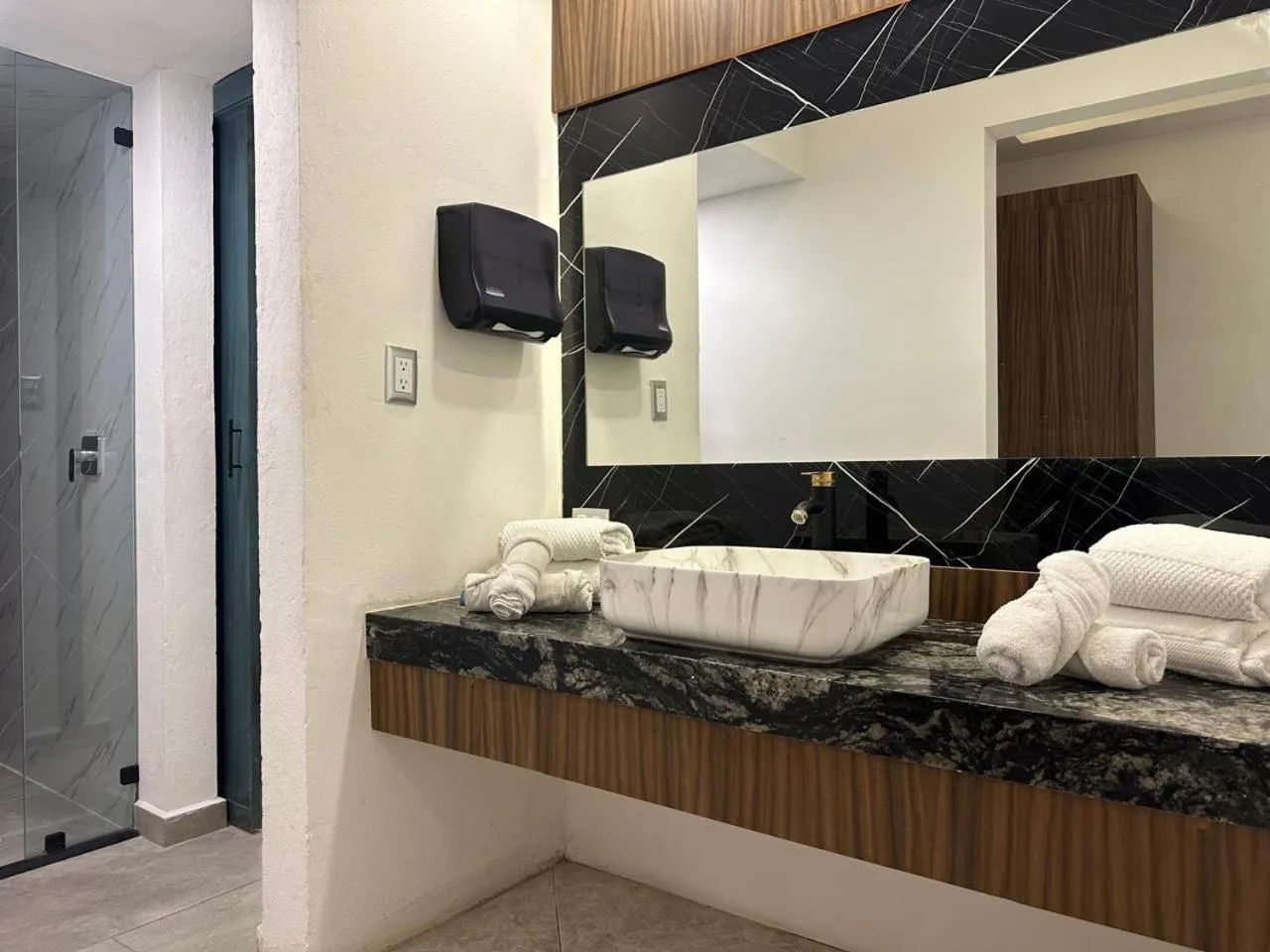 Bed in Hotel Casa Real Cholula