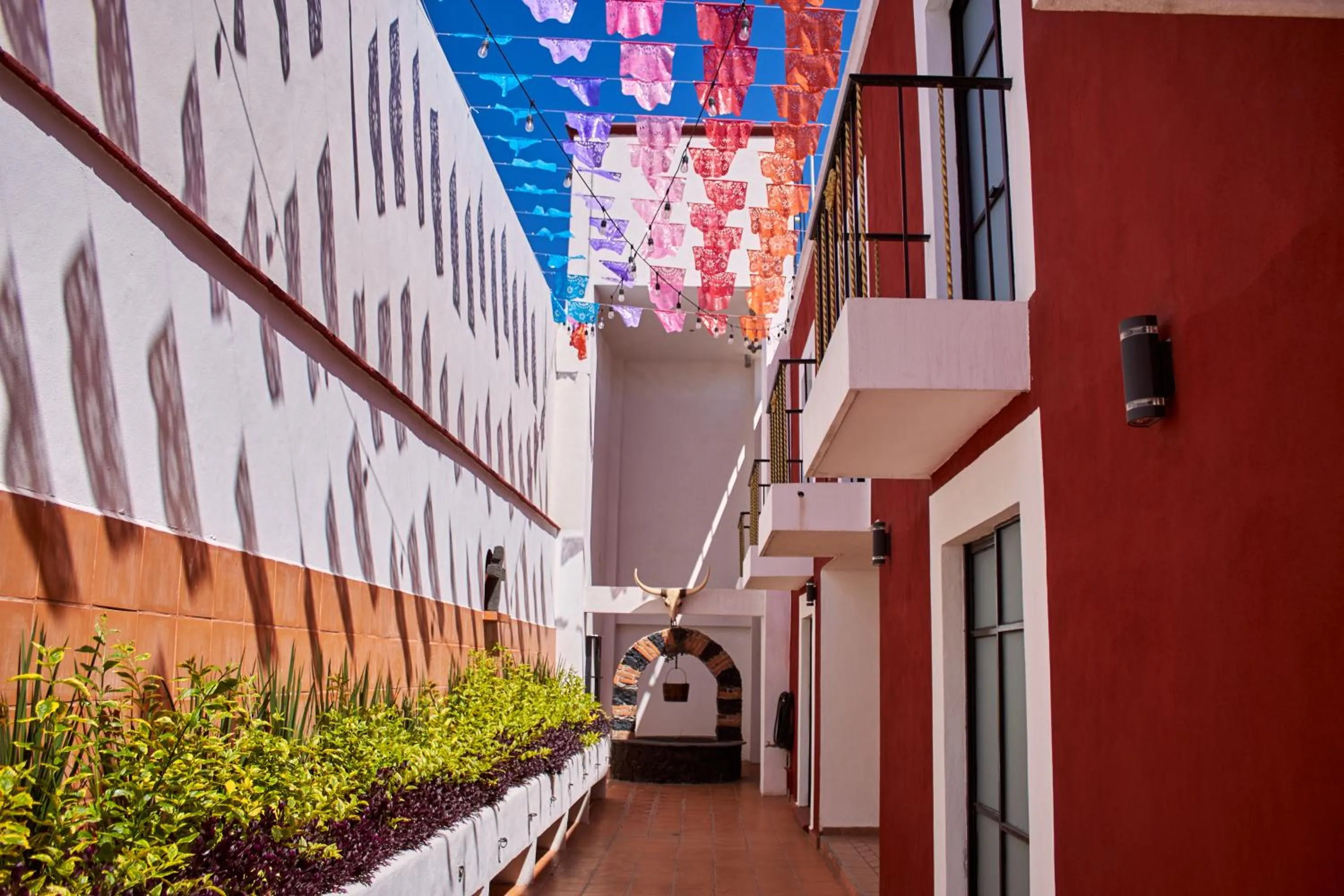 Property building in Hotel Casa Real Cholula