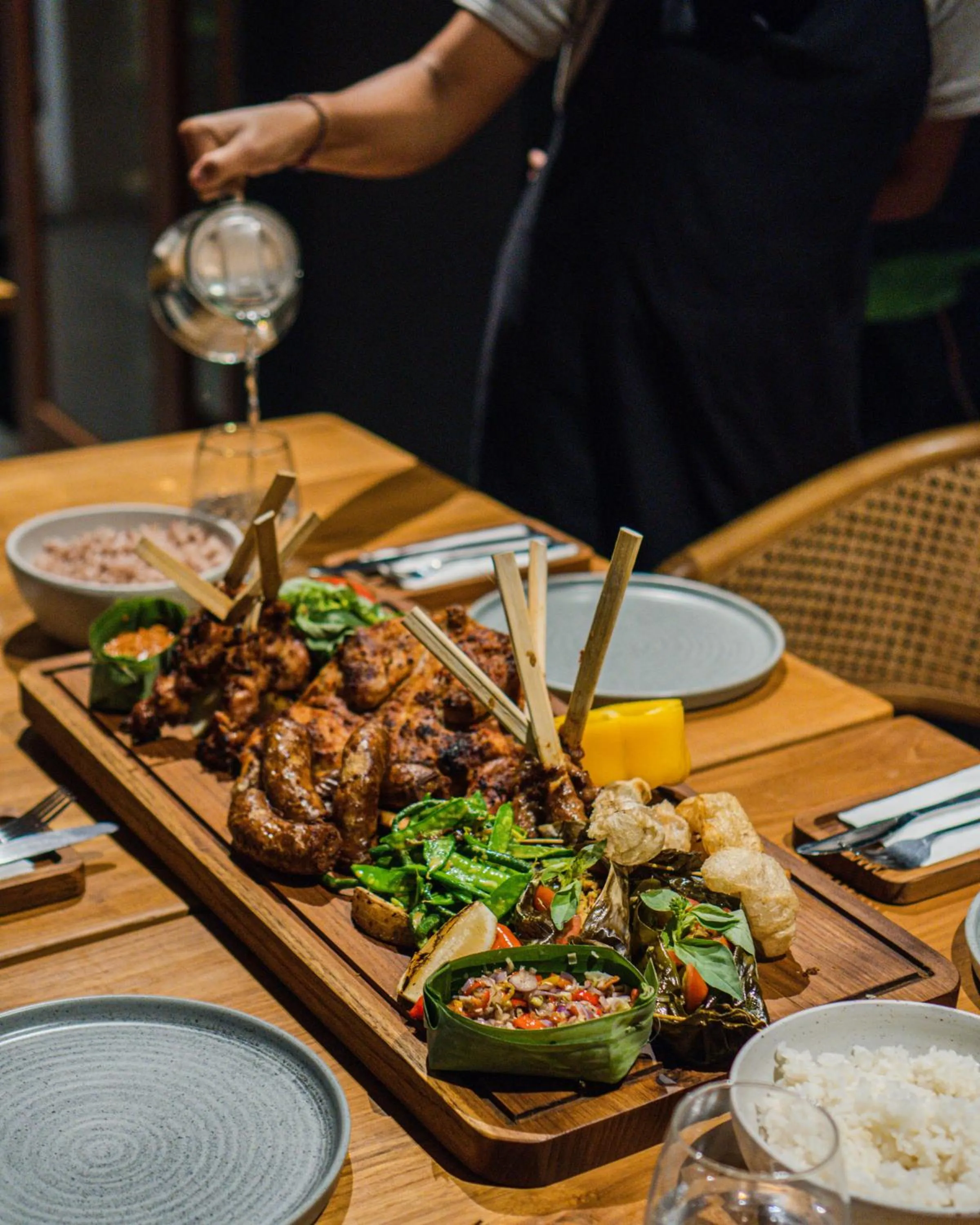 Food in LeRosa Valley Resort