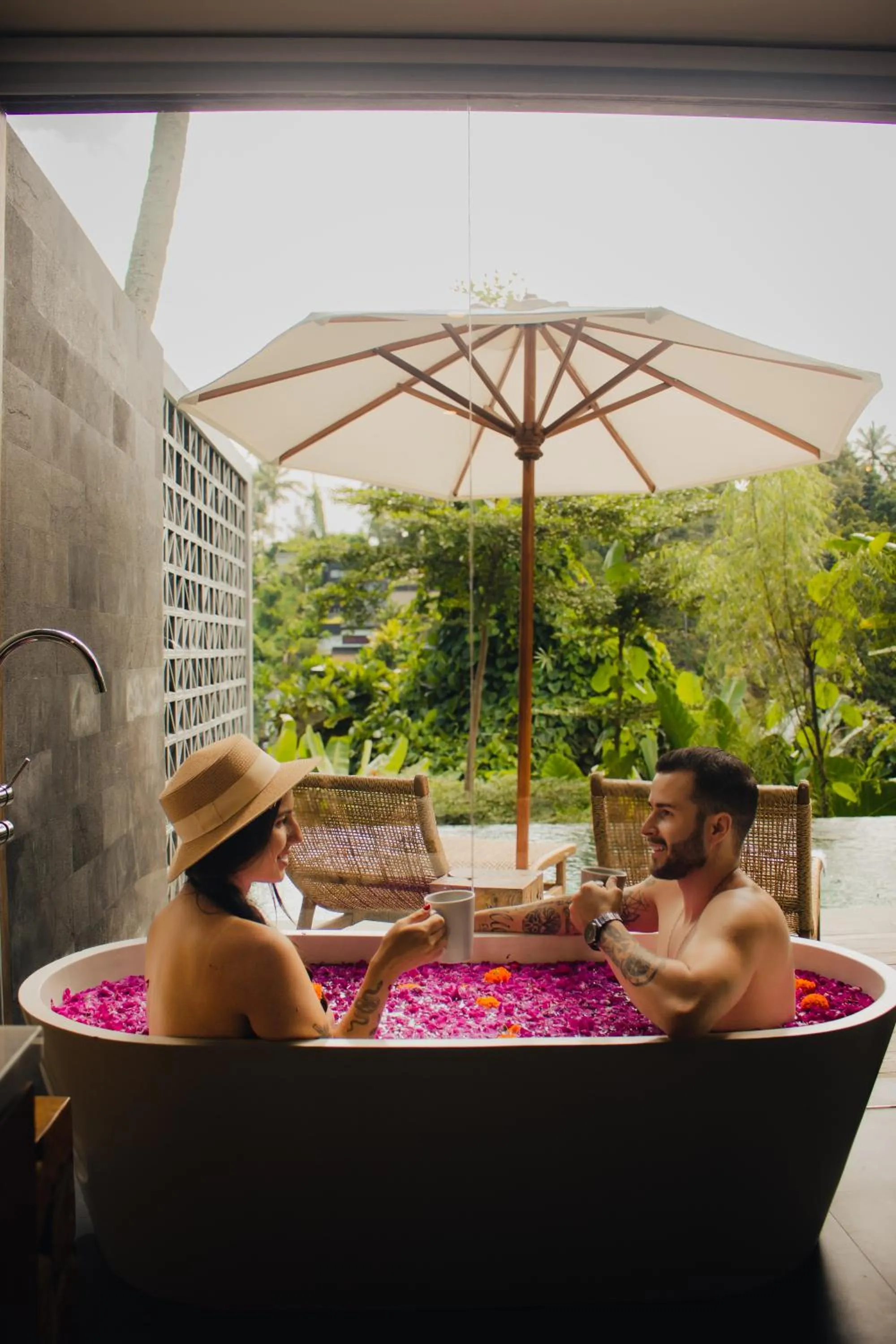 Pool view in LeRosa Valley Resort