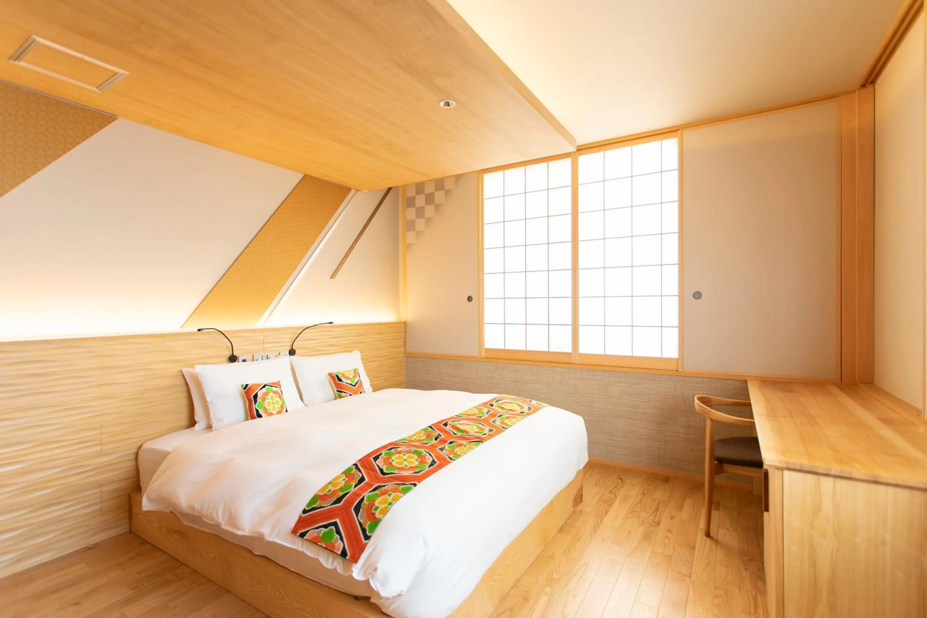 Bed in Higashiyama Hills