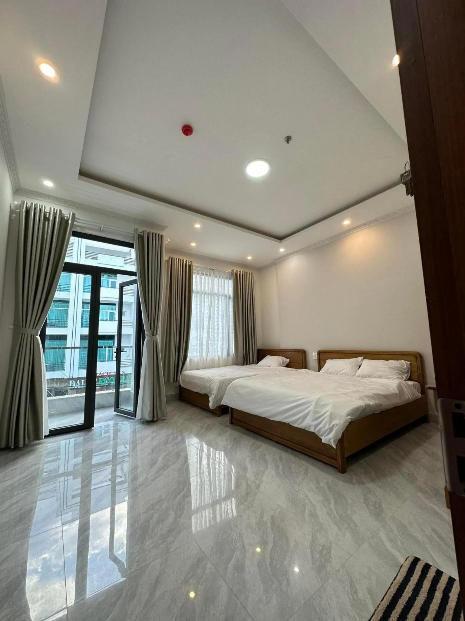 Bed in LES AMIS HOTEL ĐÀ LẠT