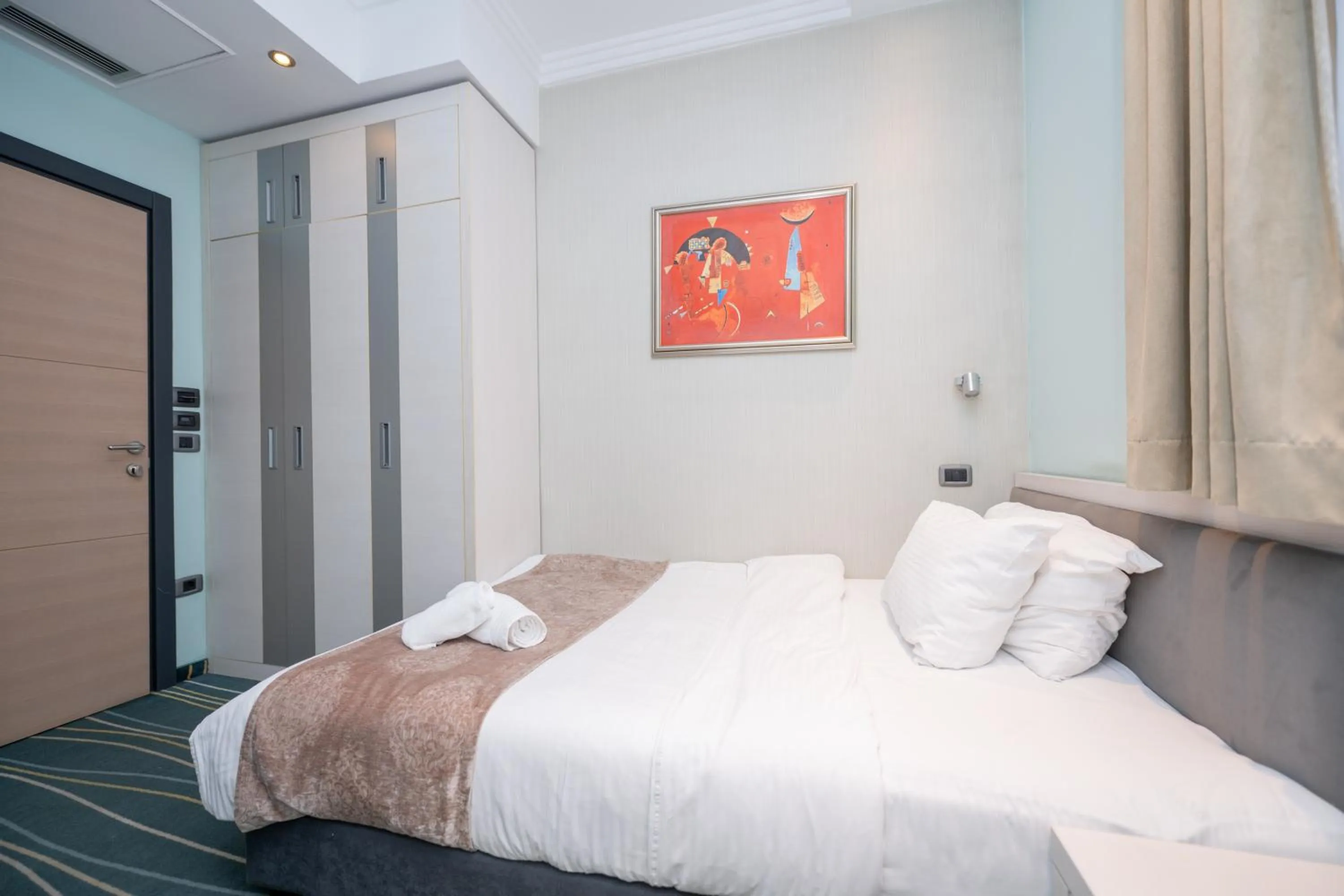 Bed in Kopernikus Hotel Prag