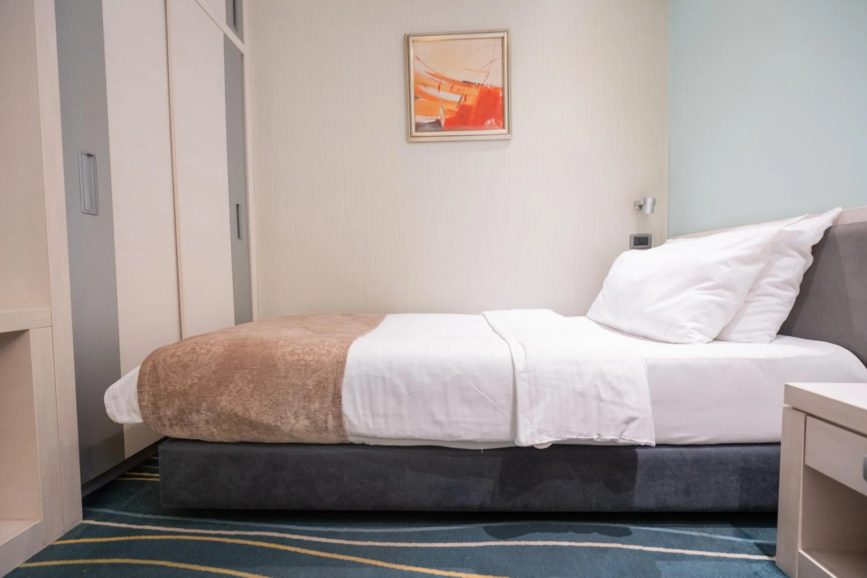 Bed in Kopernikus Hotel Prag