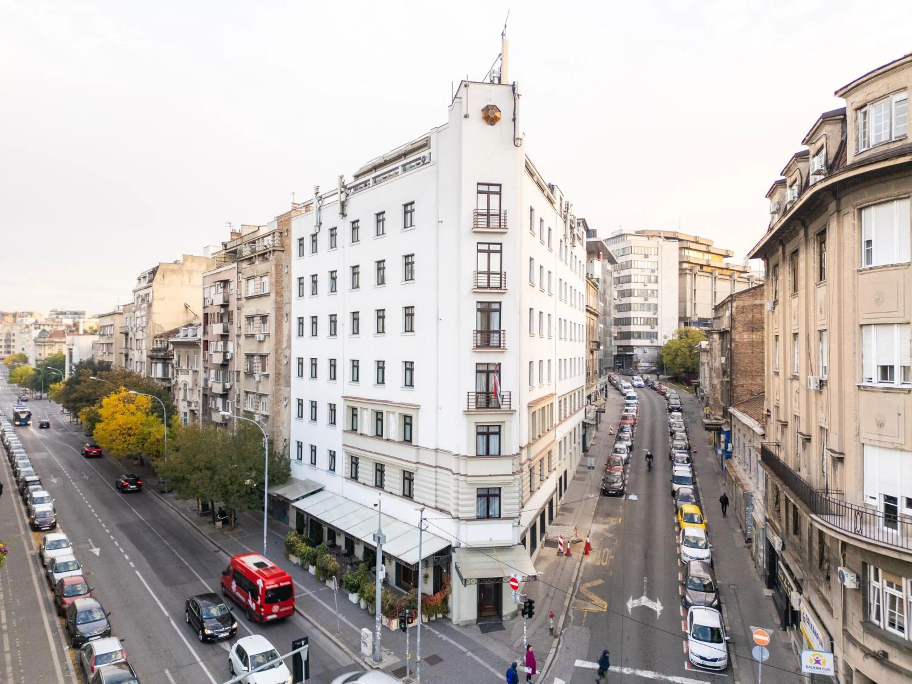 Property building in Kopernikus Hotel Prag