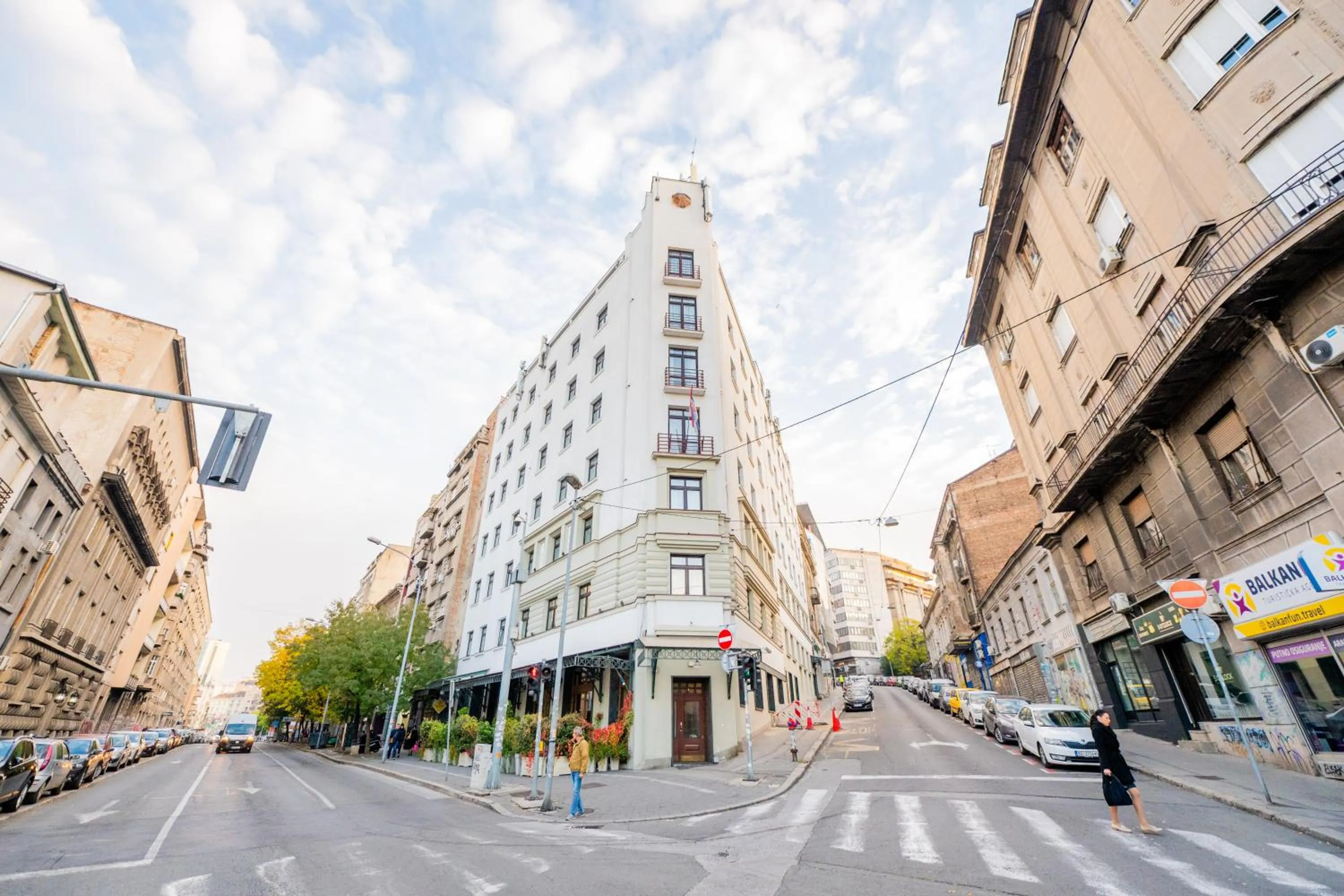 Property building in Kopernikus Hotel Prag