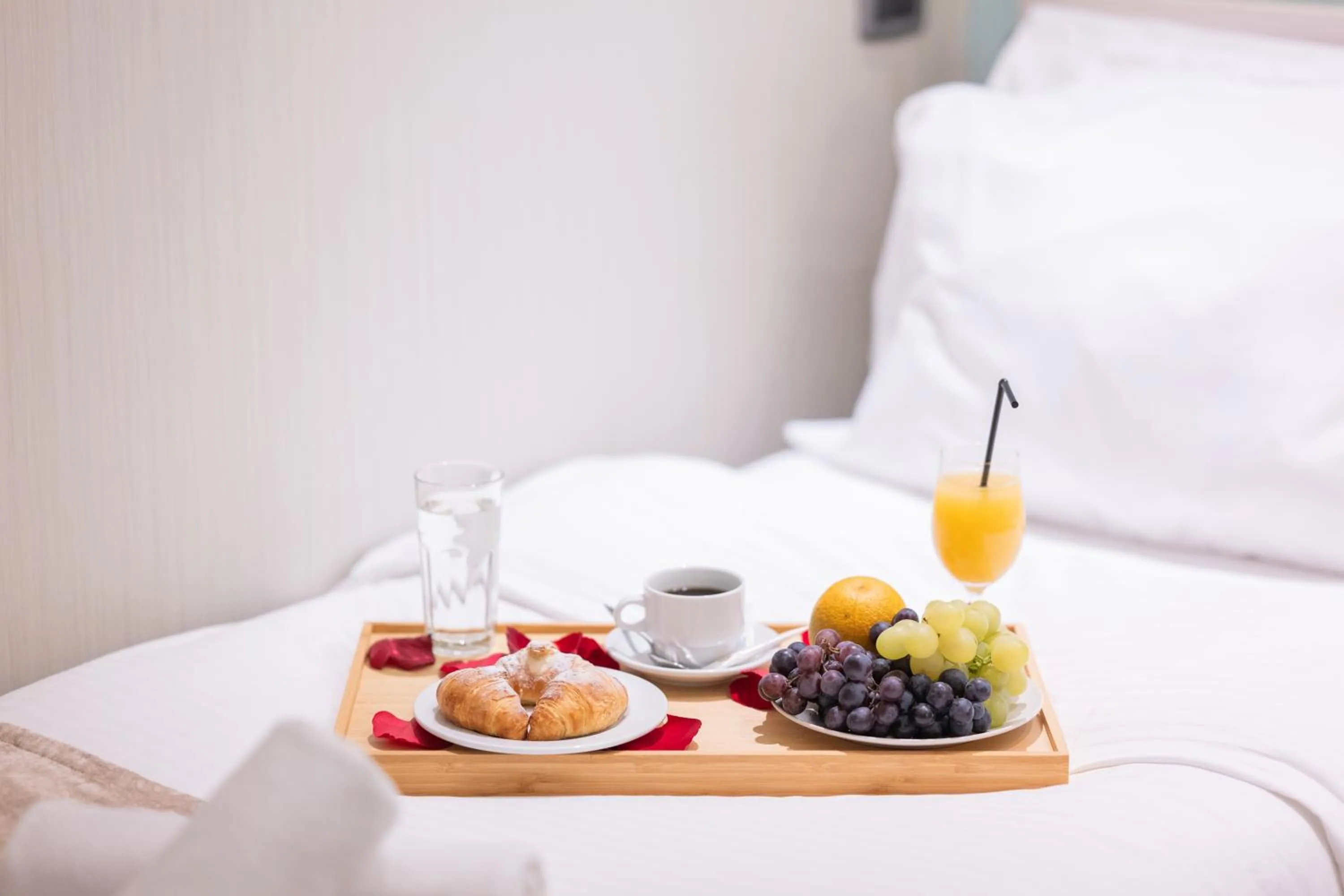 Bed in Kopernikus Hotel Prag